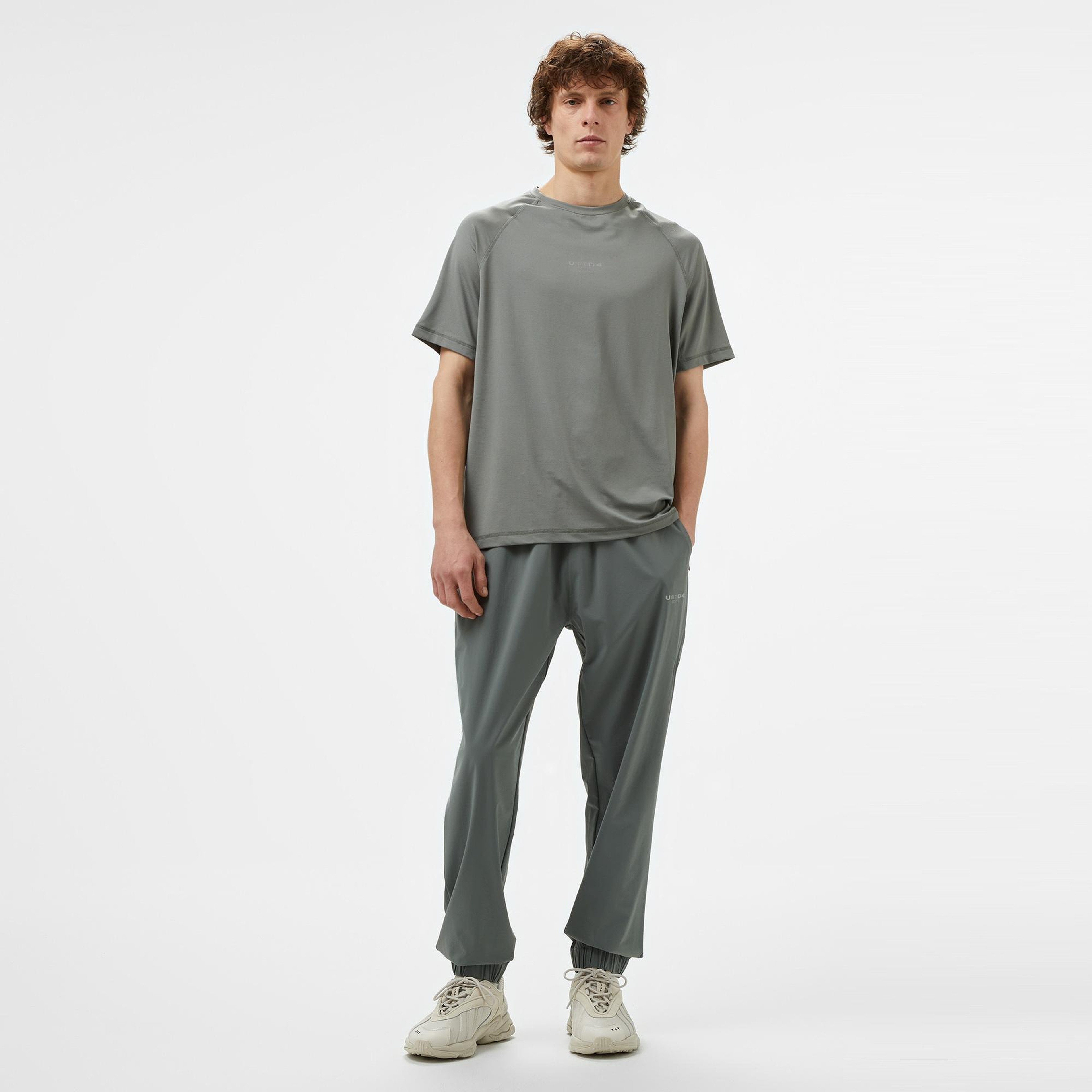 UNITED4 Erkek Gri T-Shirt