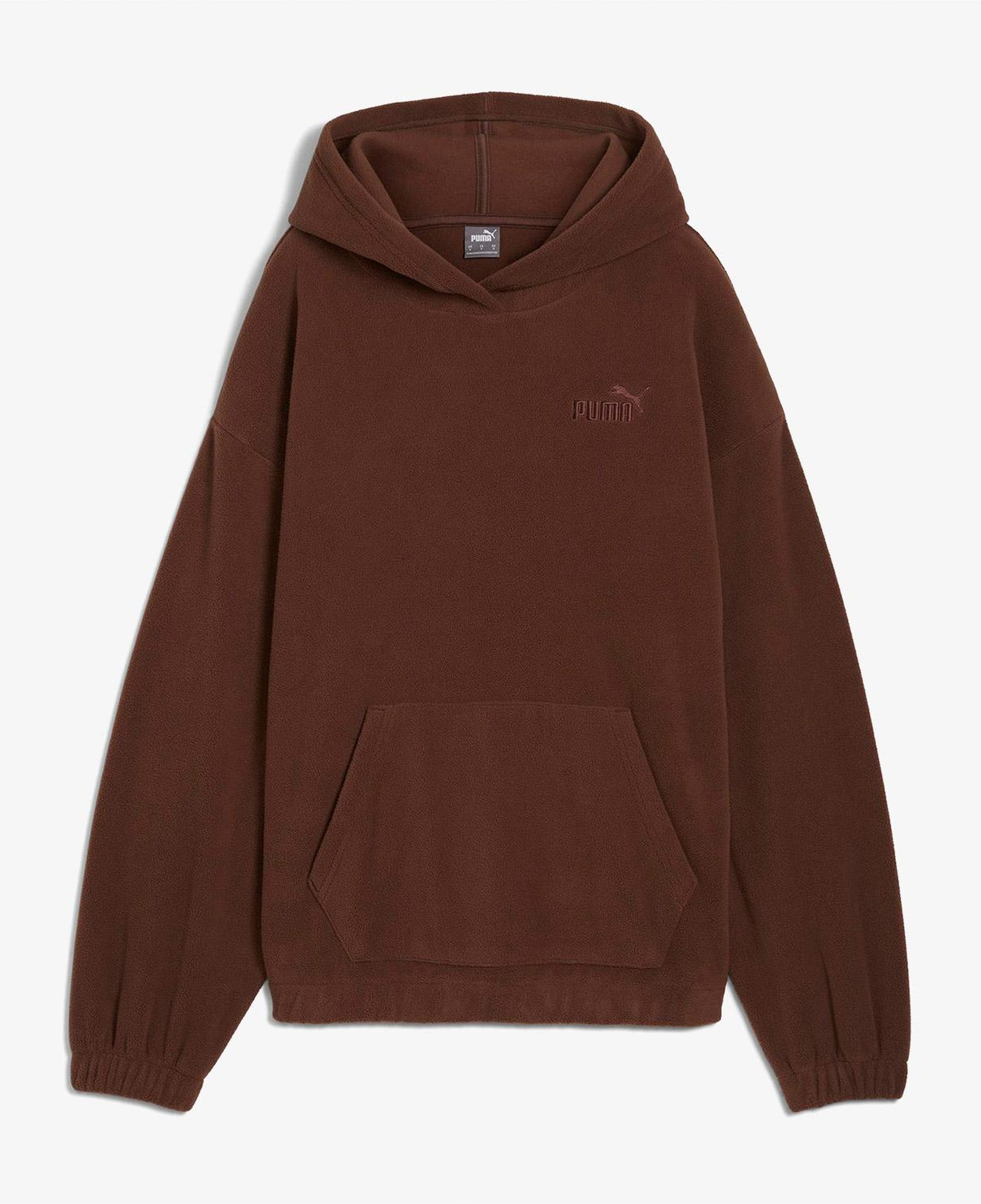 Puma Essentials Elevated Kadın Kahverengi Günlük Sweatshirt
