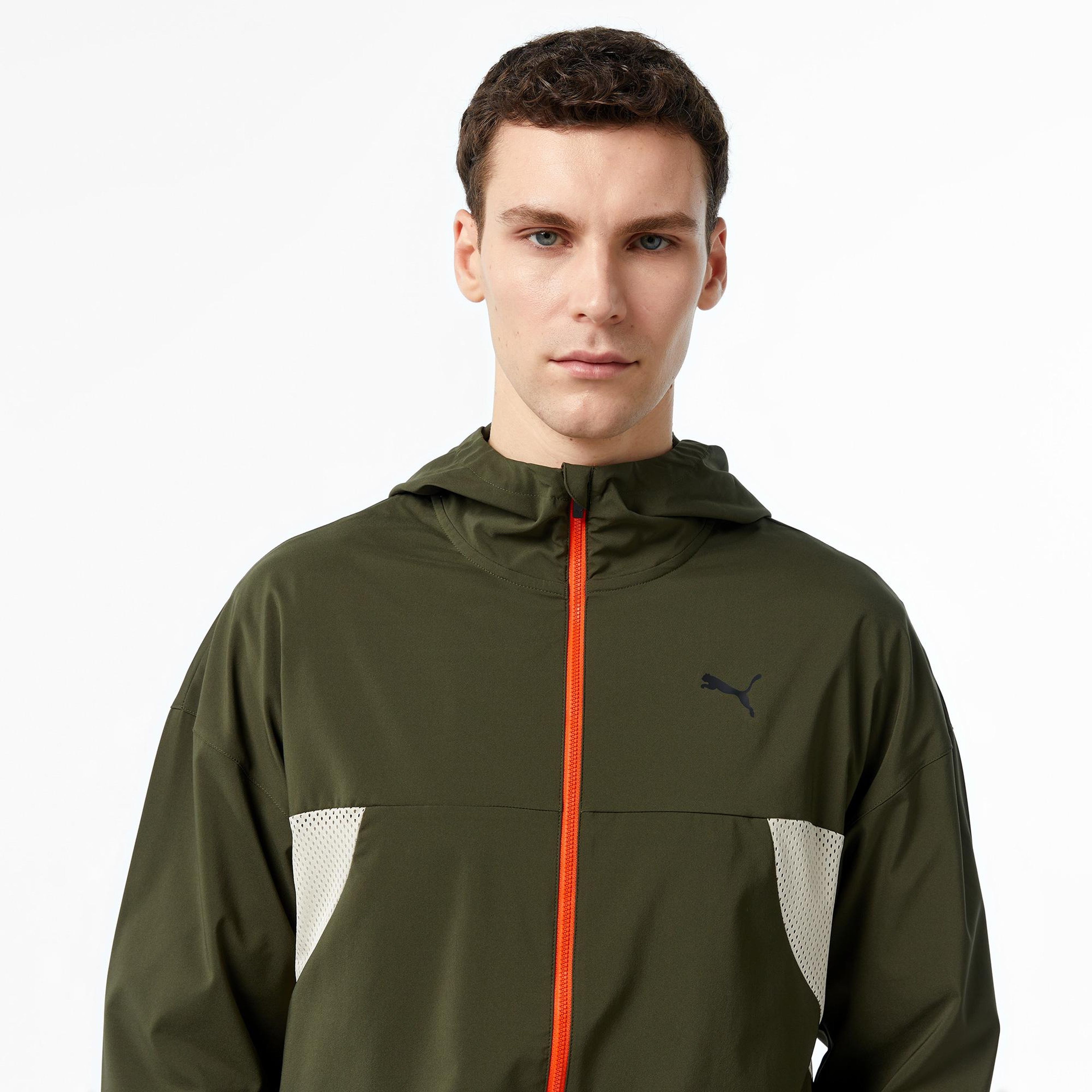 Puma FIT Erkek Yeşil Günlük Ceket