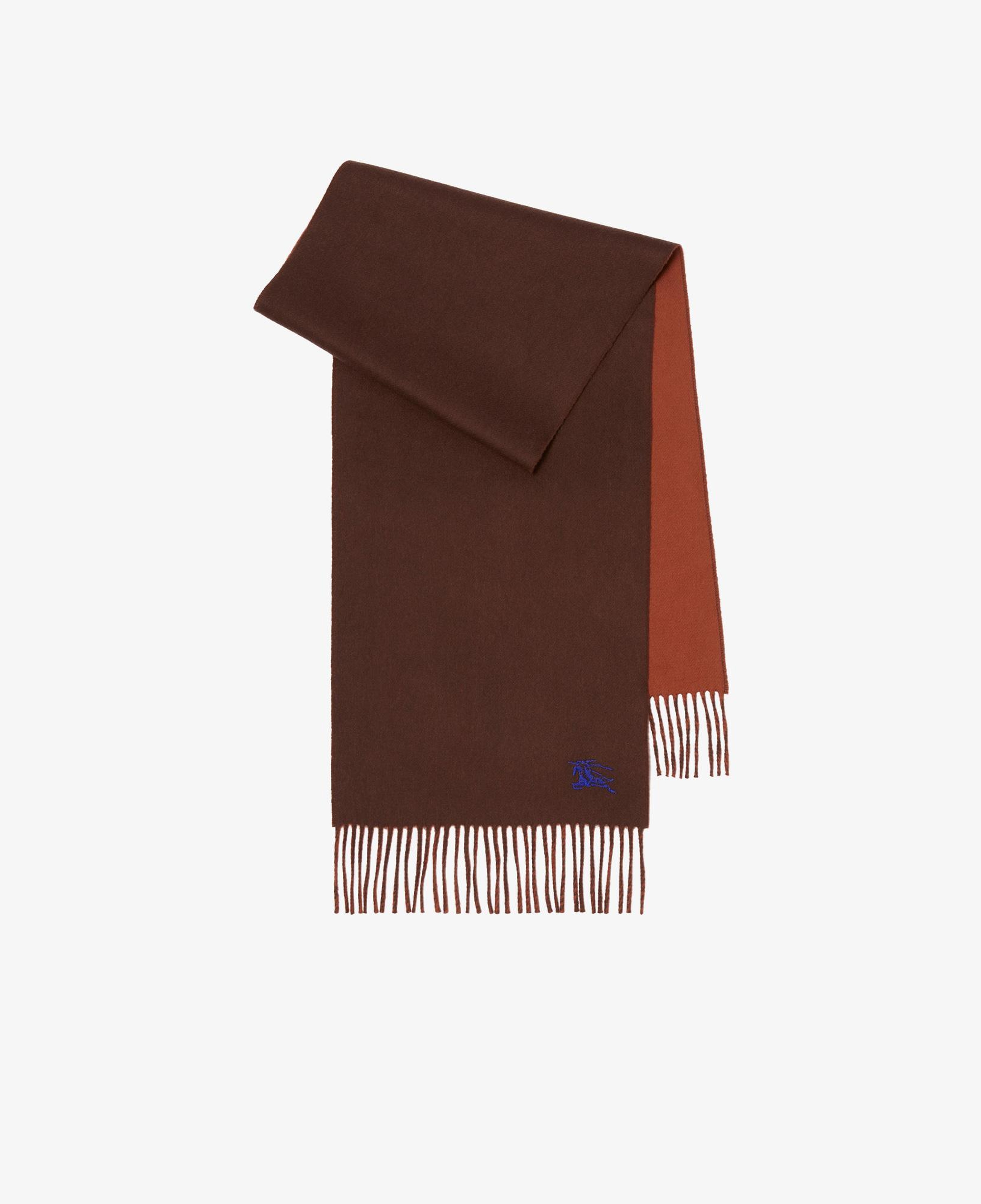 Burberry Knight Solid Reversible Cashmere Kadın Kahverengi Atkı