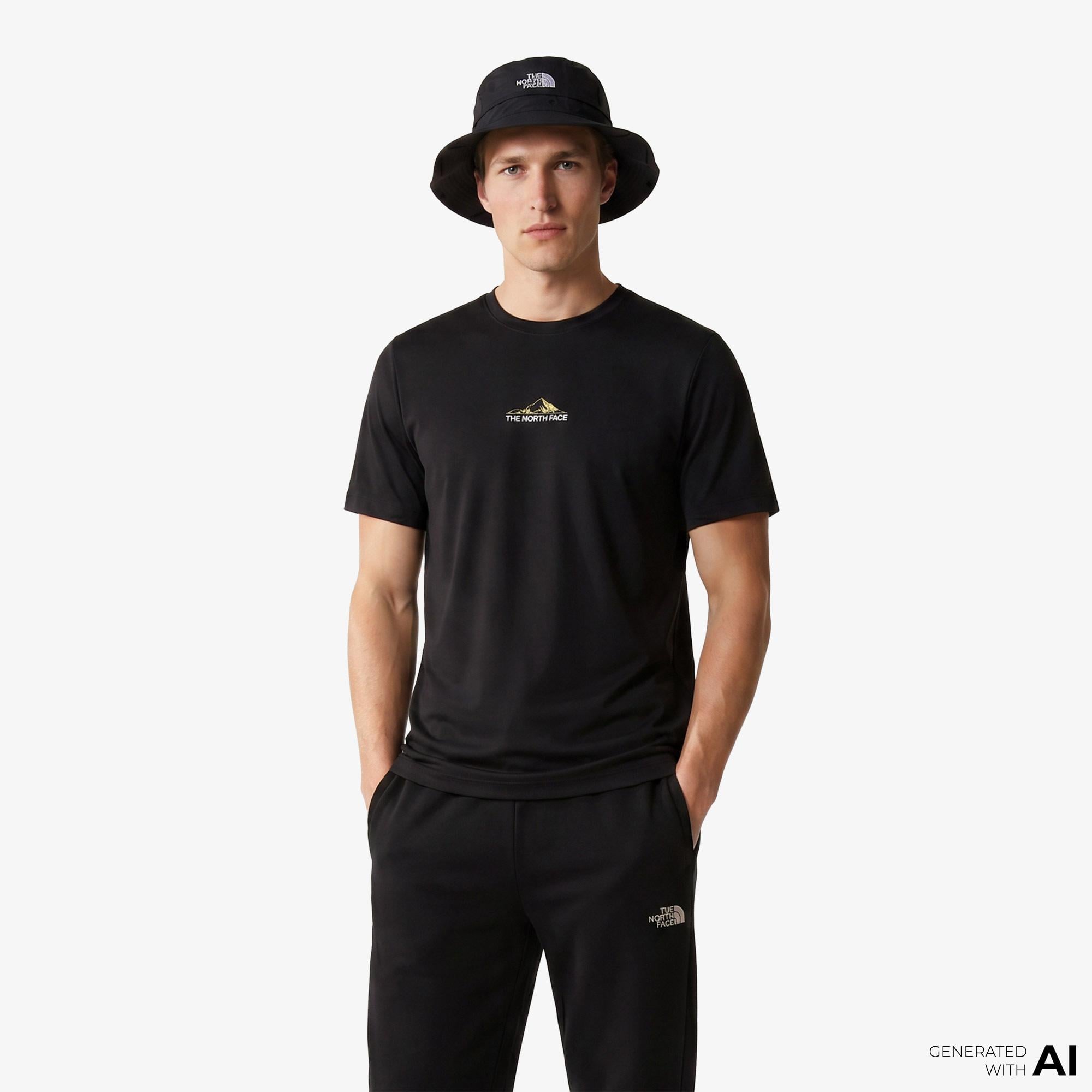 The North Face Odles Tech Erkek Siyah T-Shirt