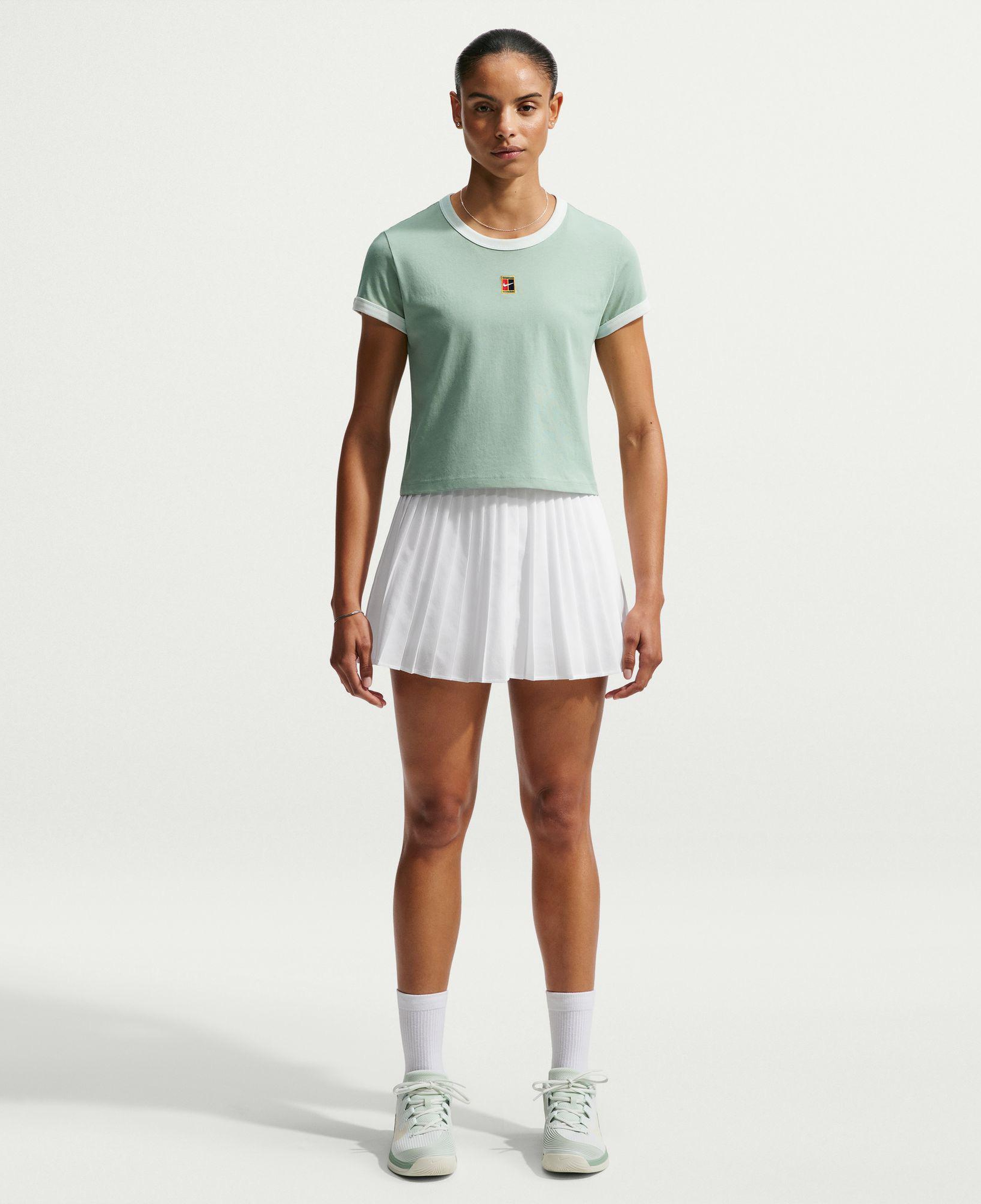 Nike Heritage Racquet Club Mod Kadın Yeşil T-Shirt