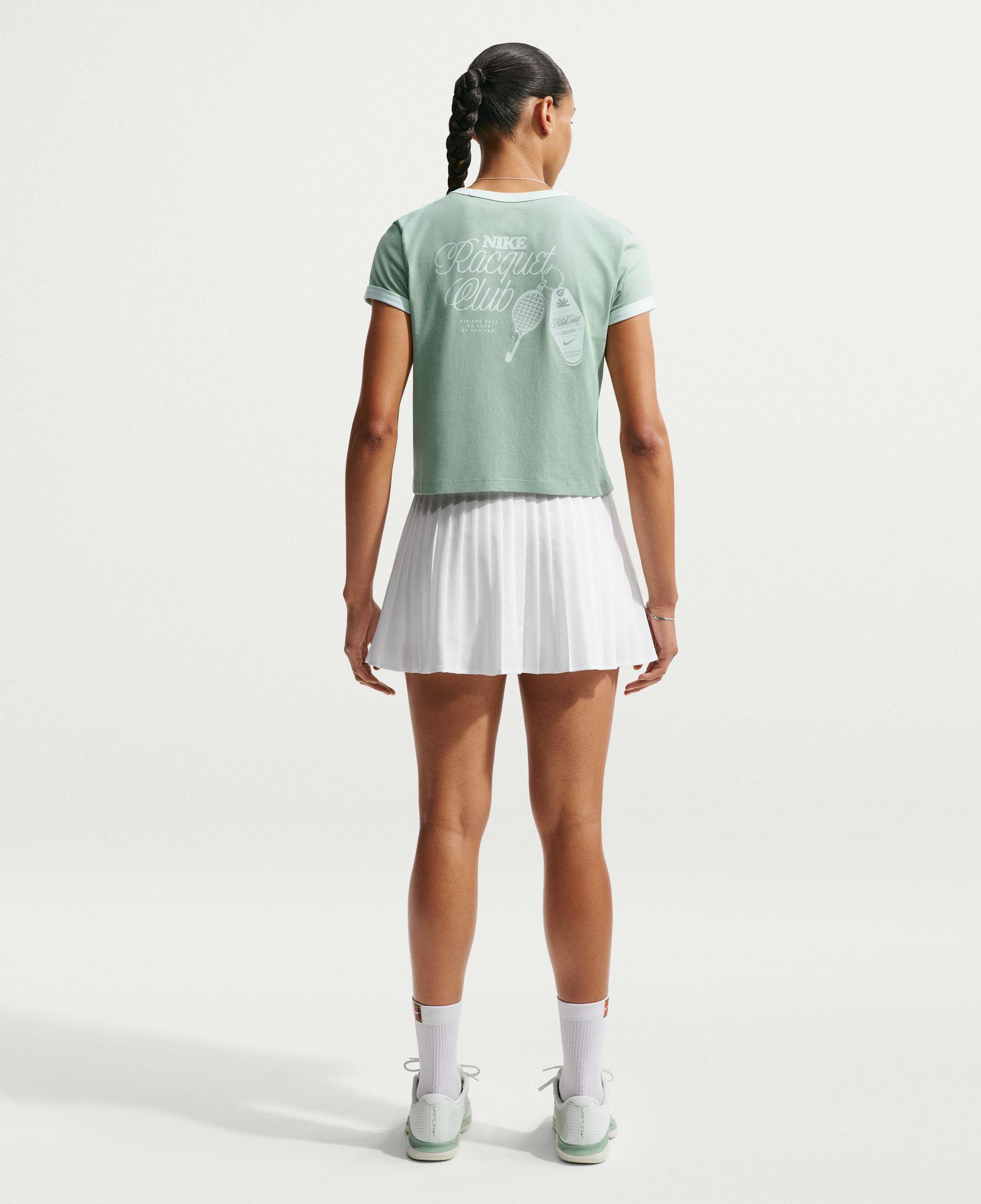 Nike Heritage Racquet Club Mod Kadın Yeşil T-Shirt