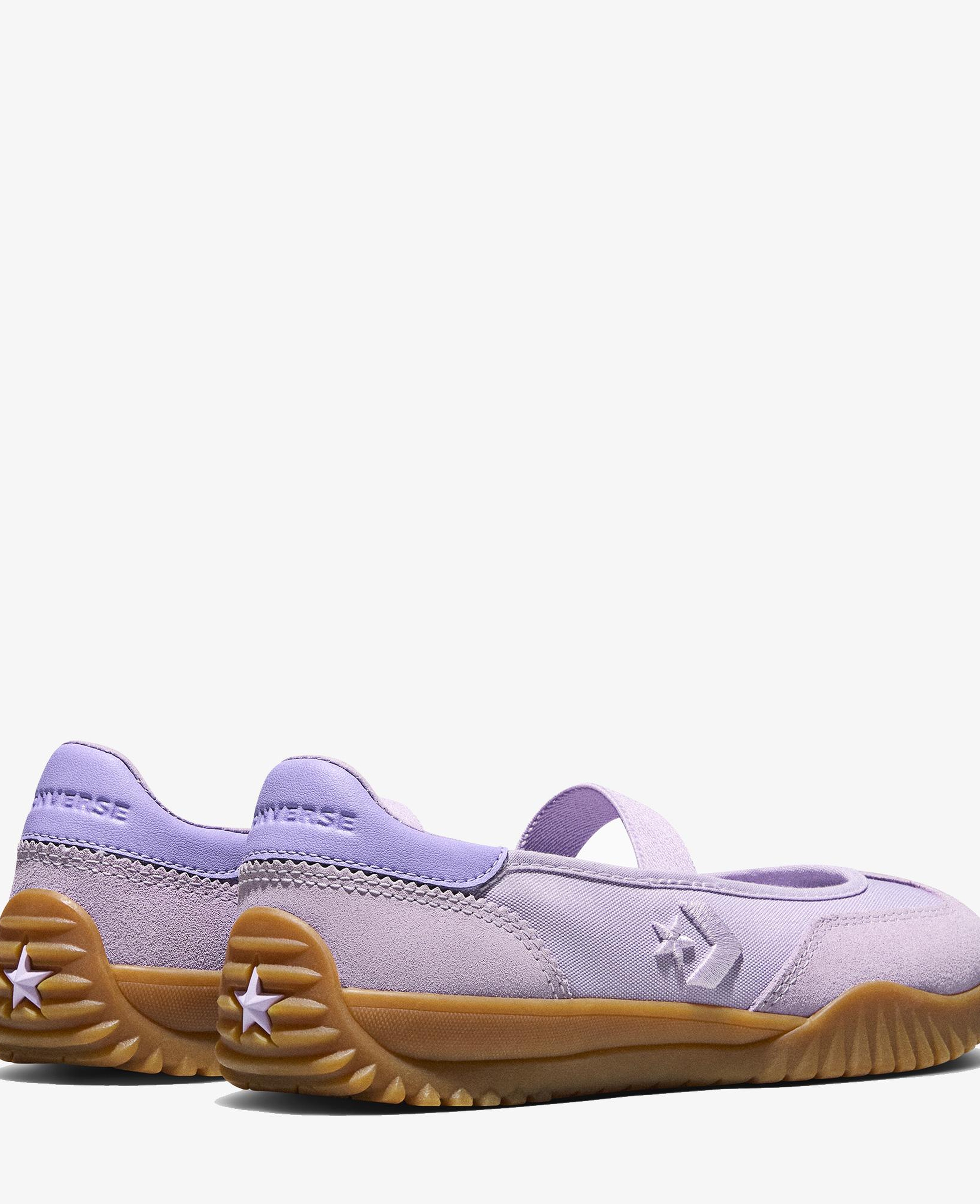 Converse Run Star Trainer Unisex Mor Süet Babet