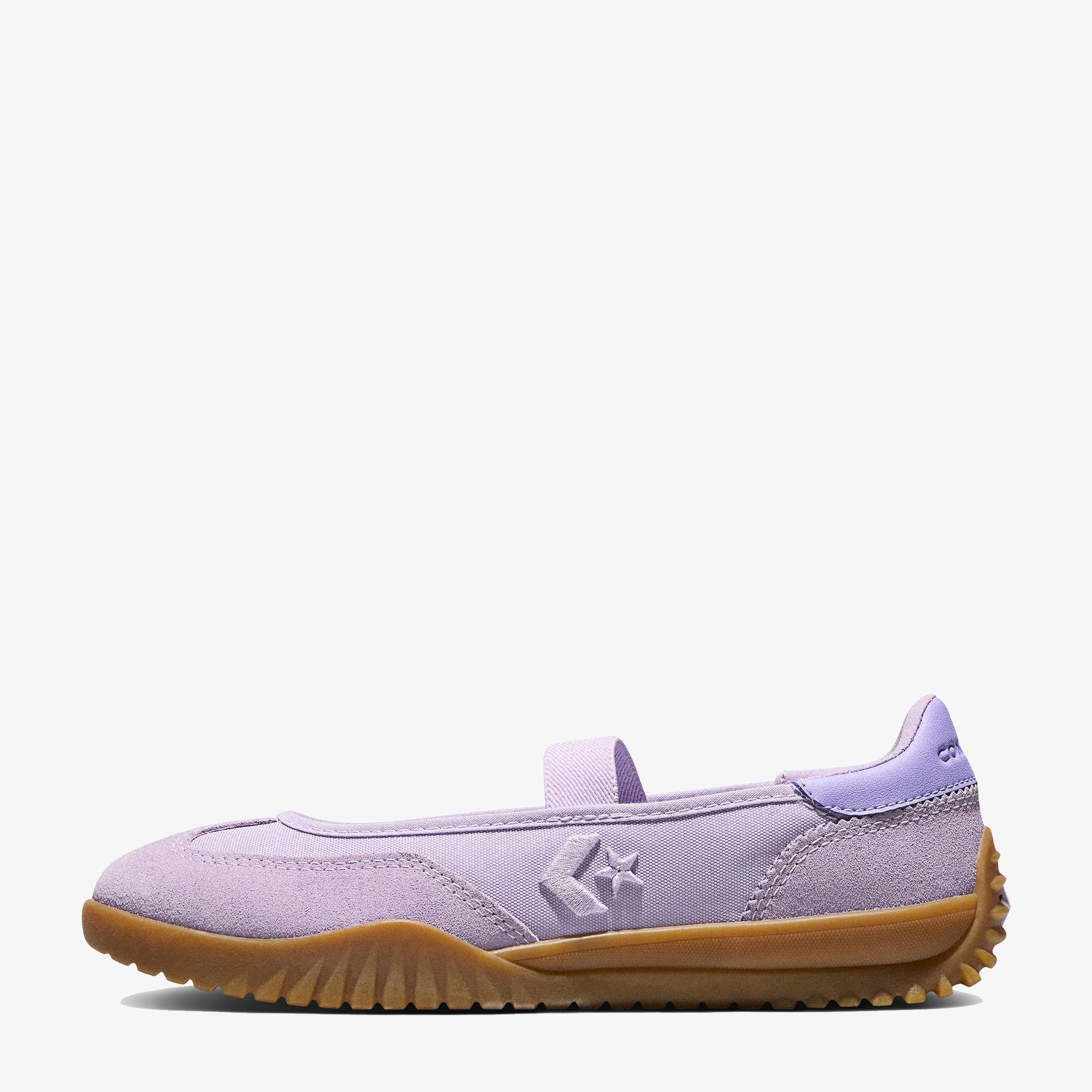 Converse Run Star Trainer Unisex Mor Süet Babet