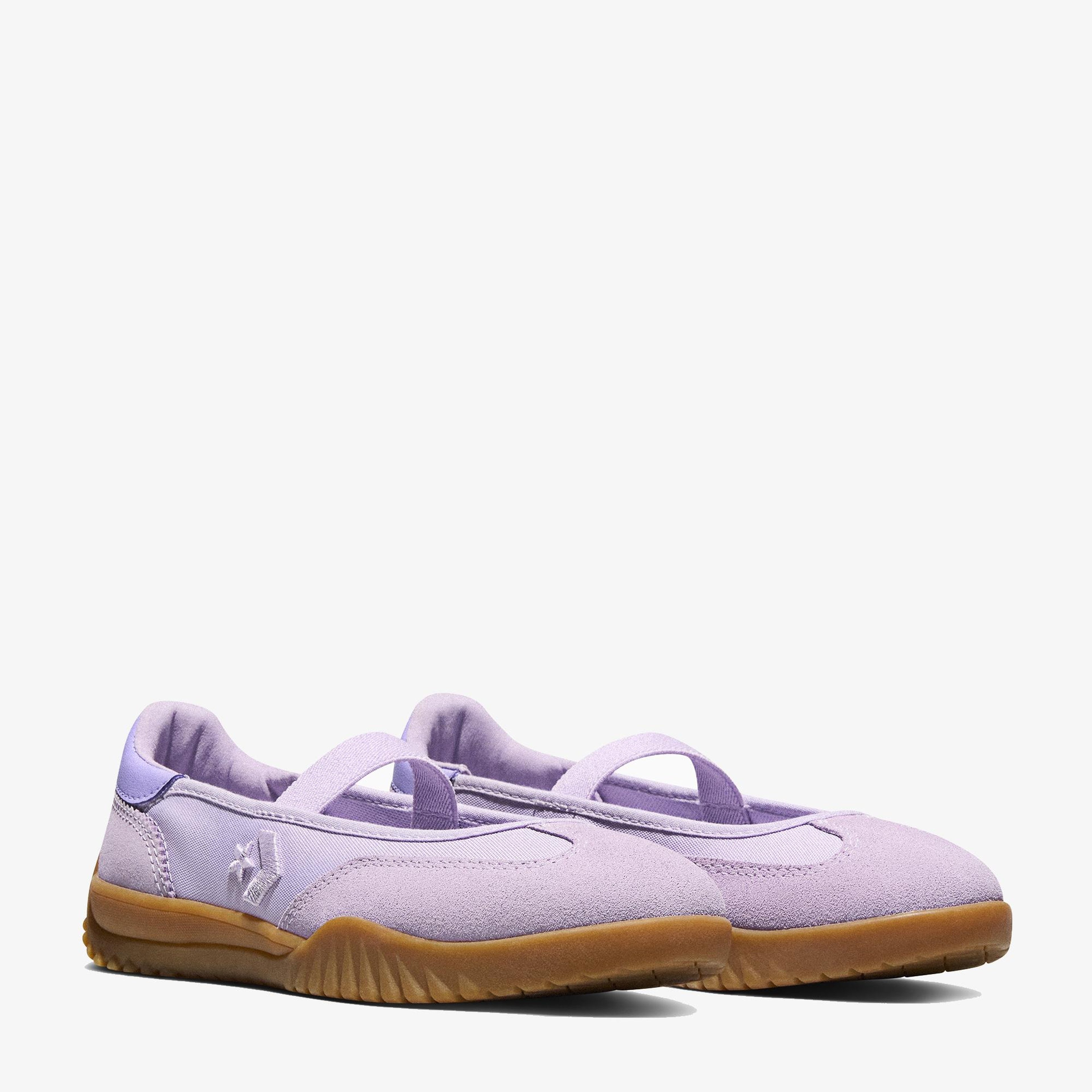 Converse Run Star Trainer Unisex Mor Süet Babet