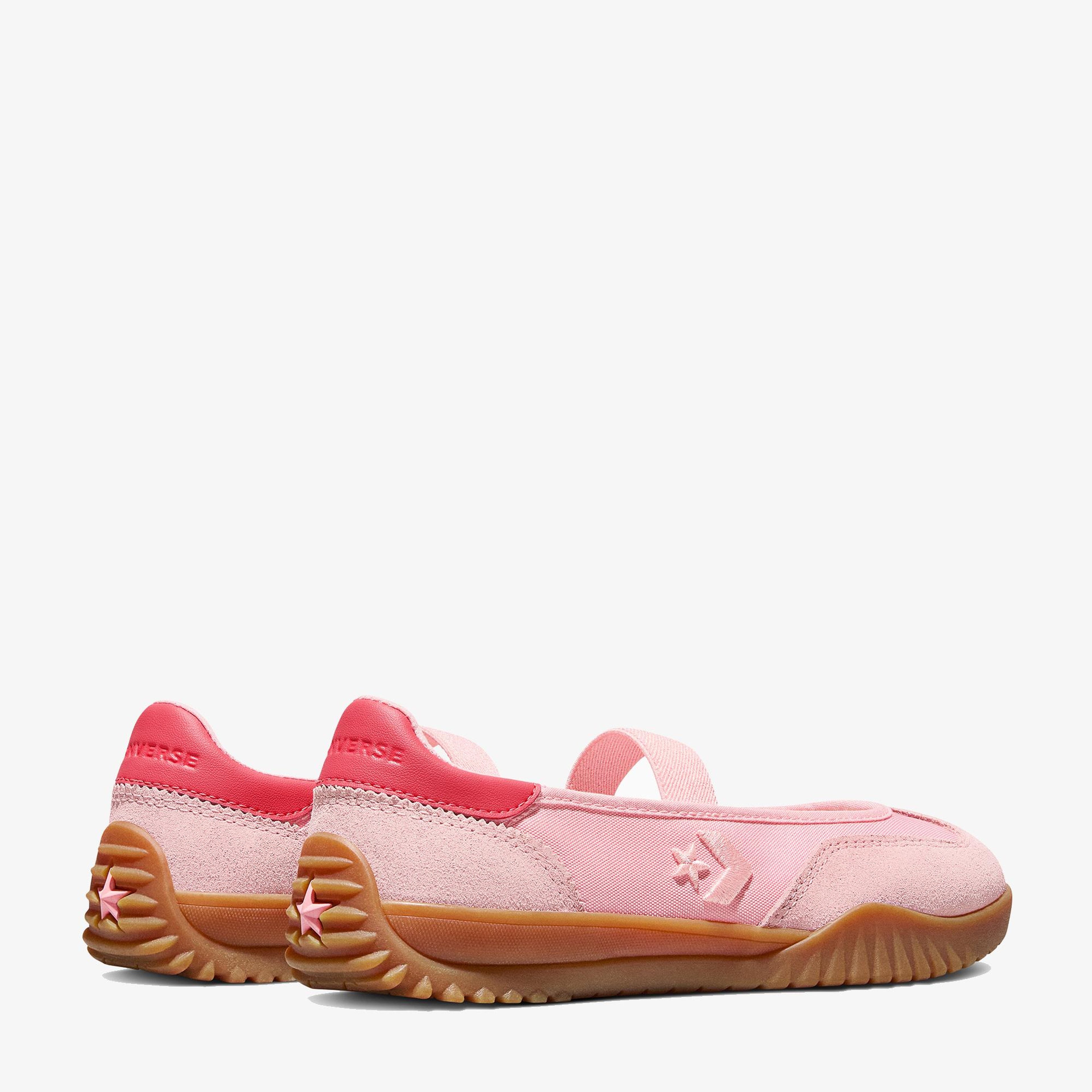 Converse Run Star Trainer Unisex Pembe Süet Babet