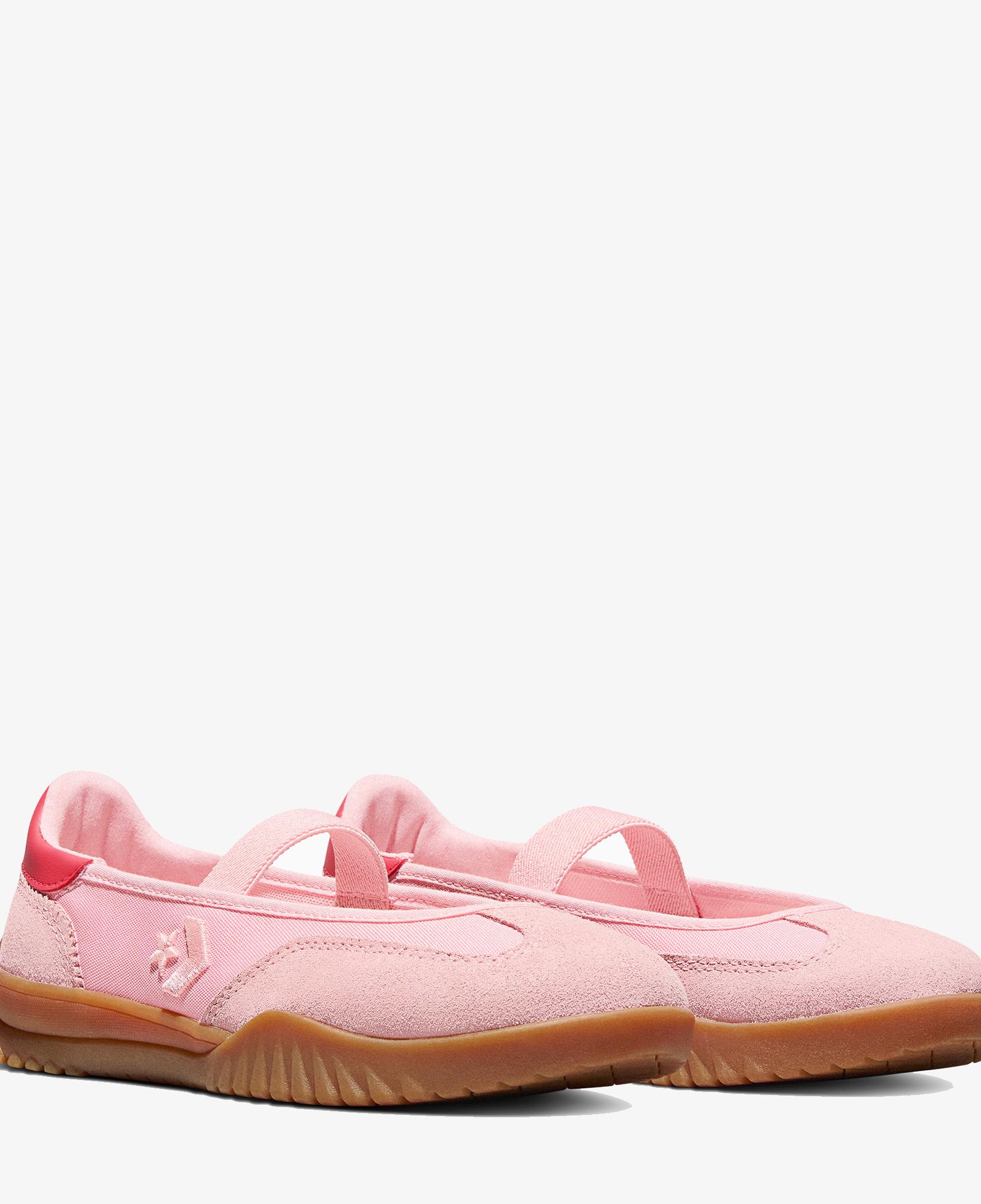 Converse Run Star Trainer Unisex Pembe Süet Babet