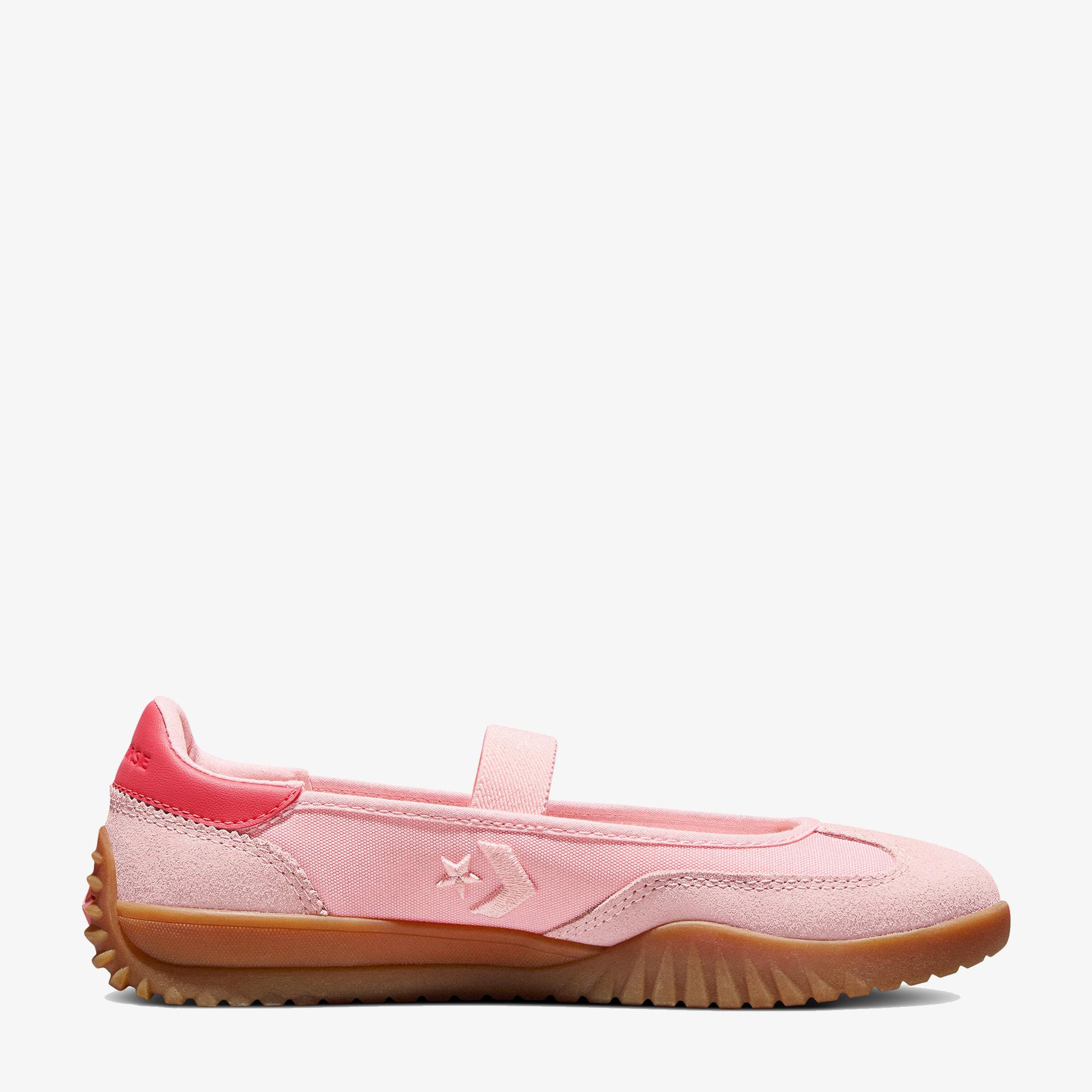 Converse Run Star Trainer Unisex Pembe Süet Babet