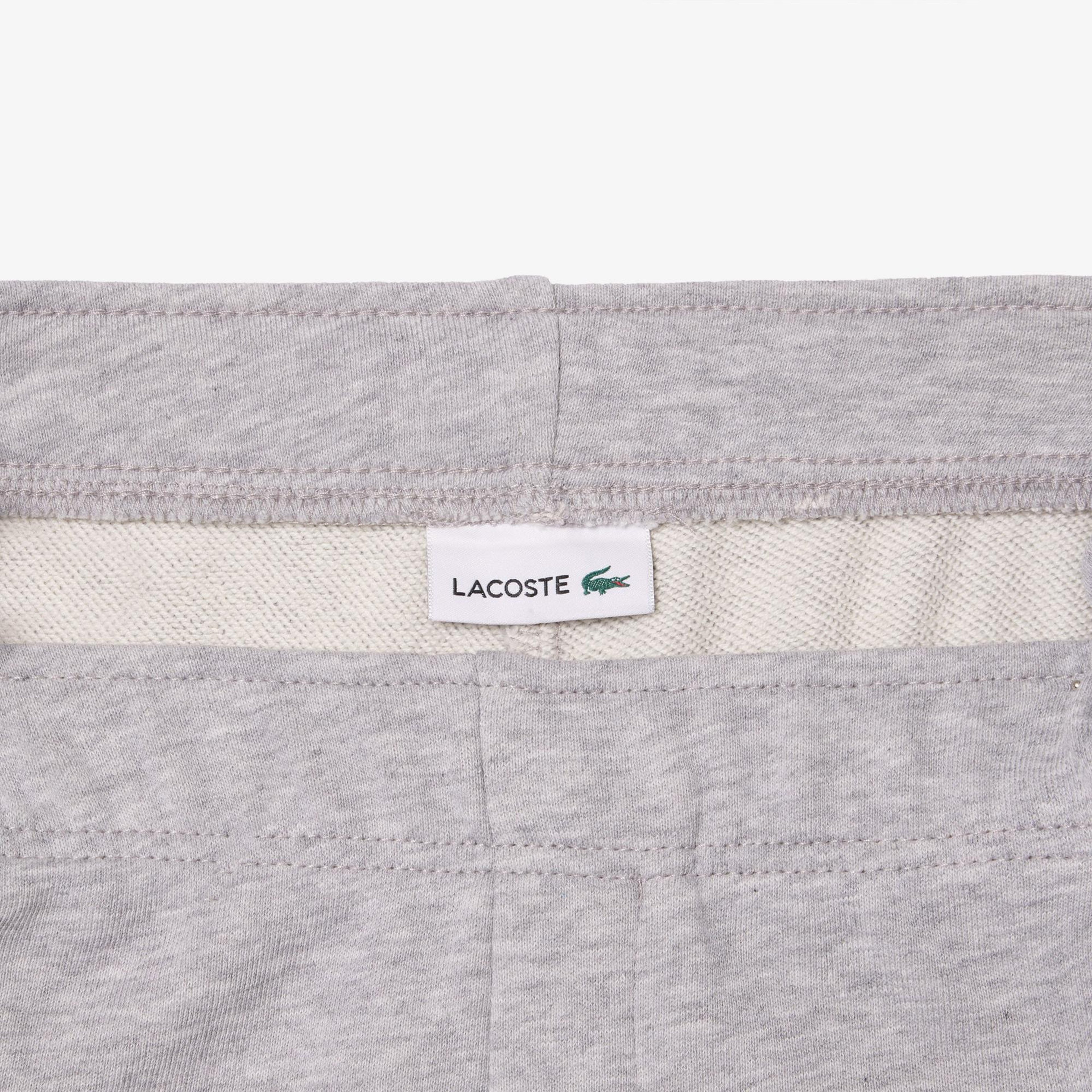 Lacoste Cotton Fleece Cargo Çocuk Gri Şort