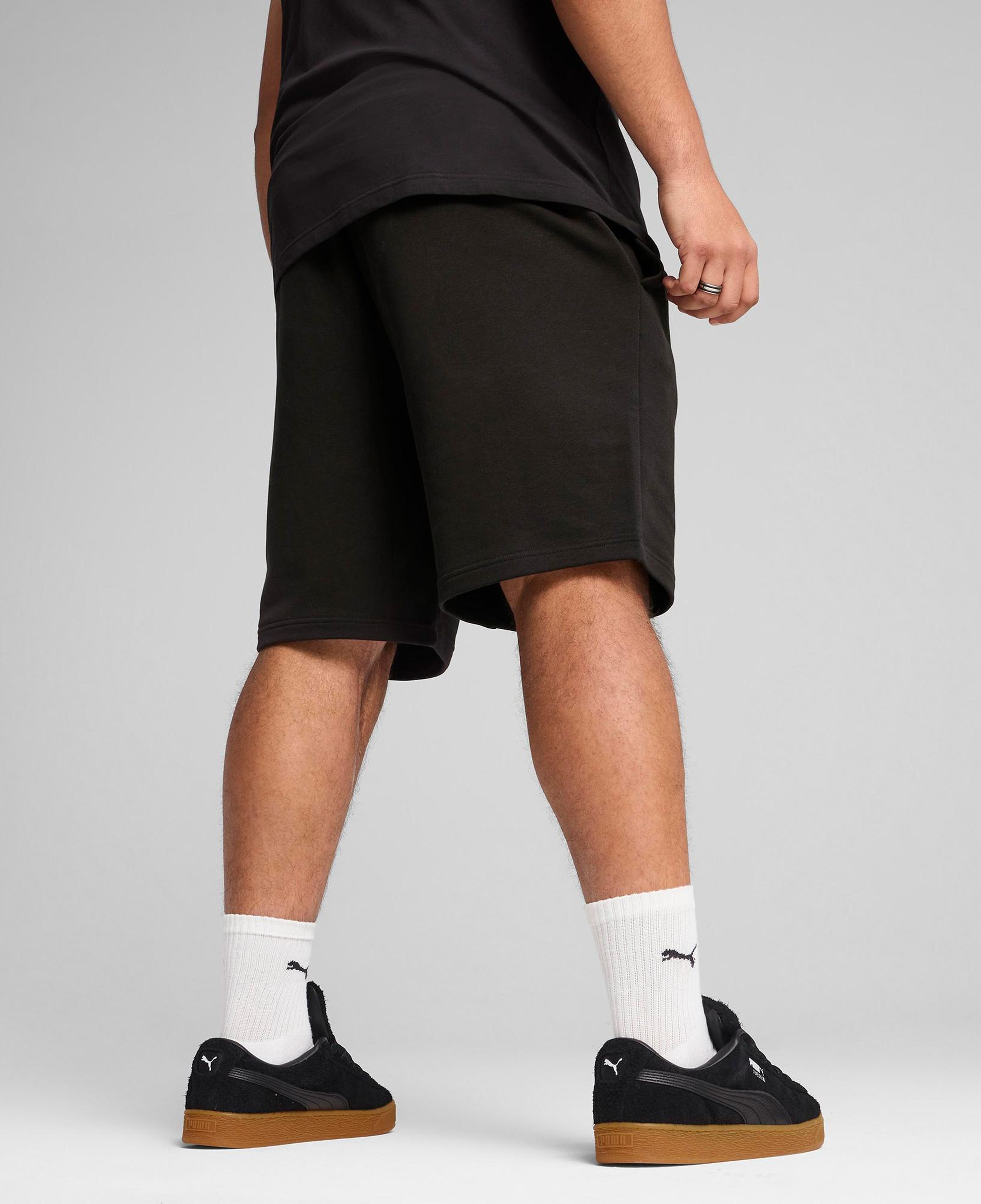 Puma Ess No. 1 Logo Erkek Siyah Şort