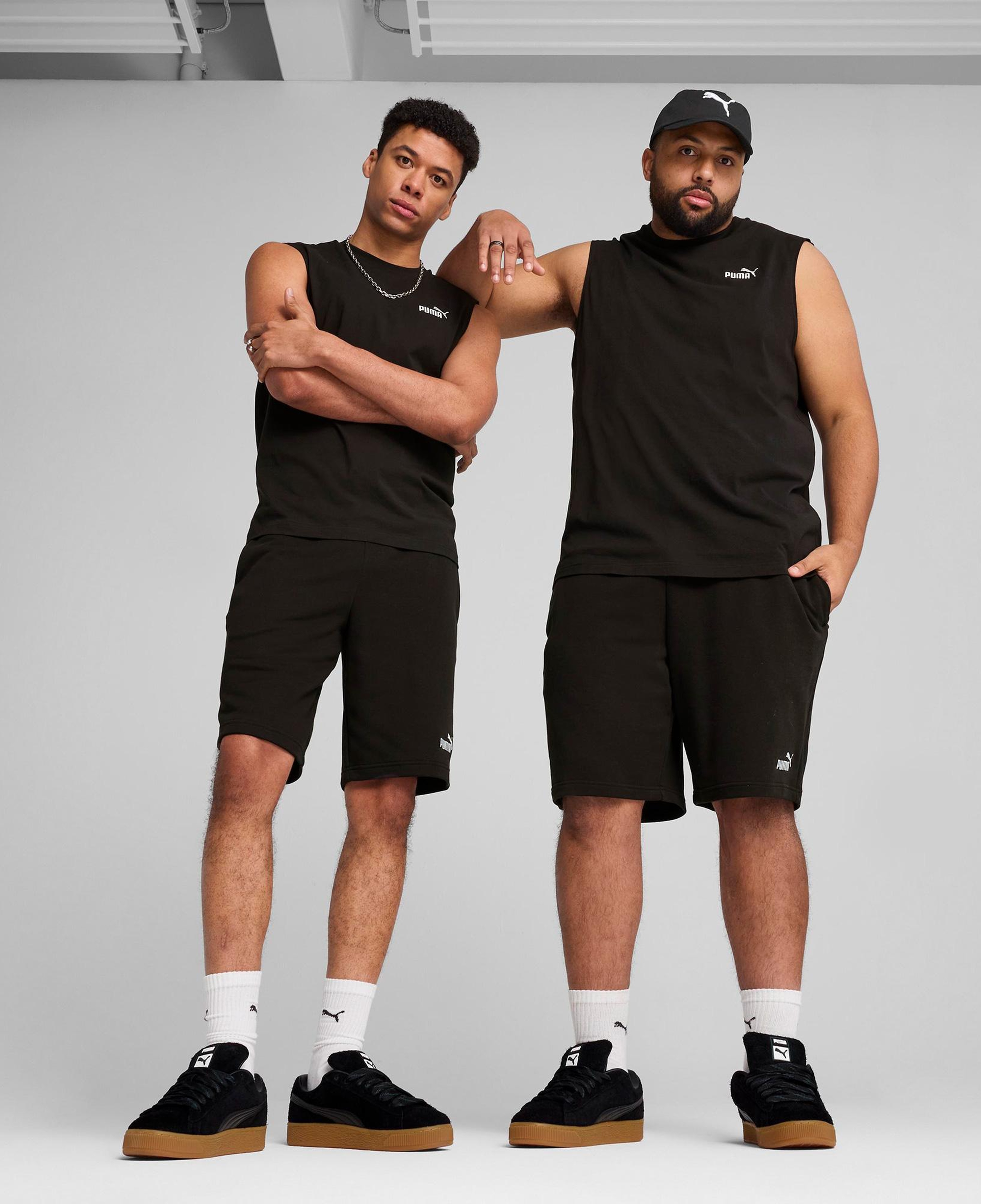 Puma Ess No. 1 Logo Erkek Siyah Şort