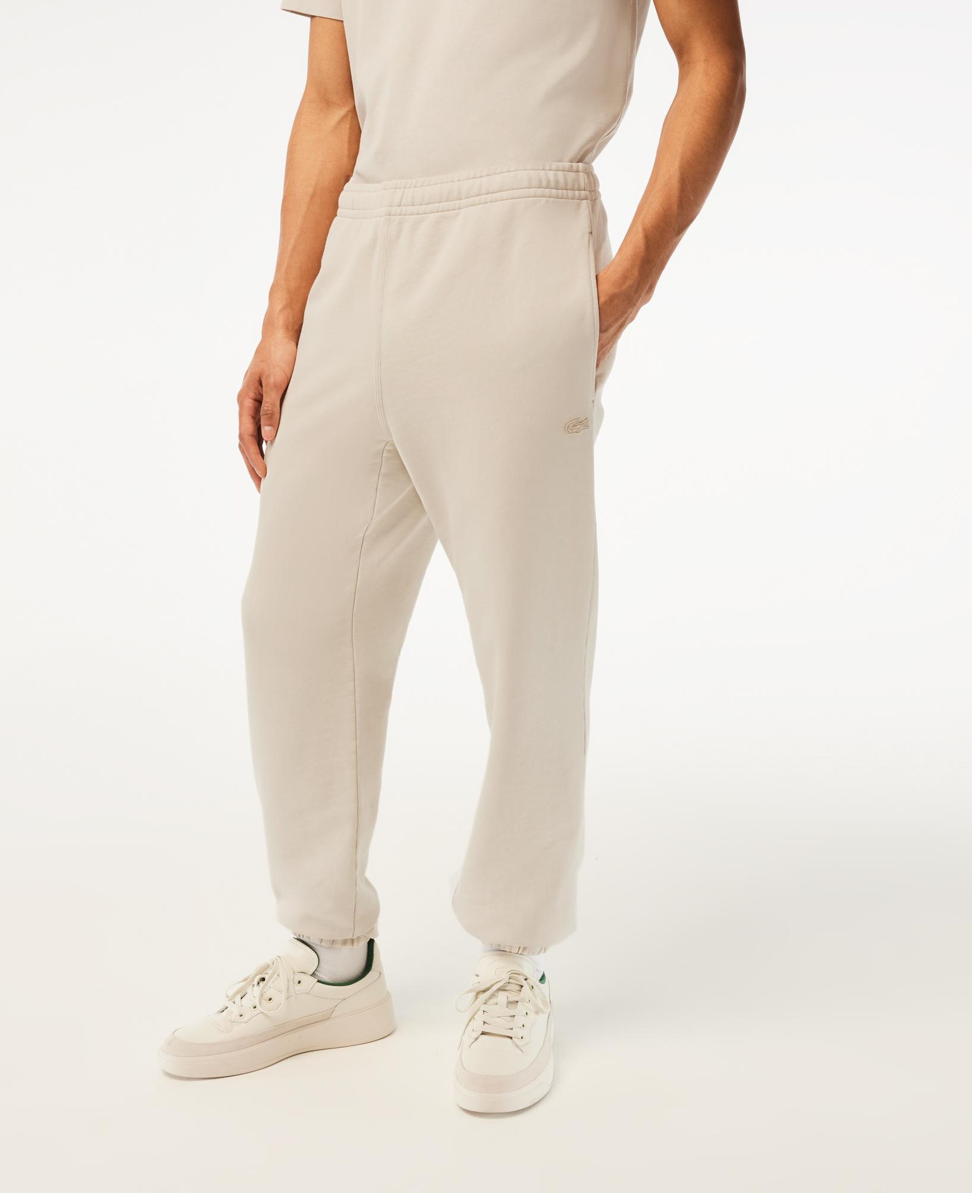 Erkek Regular Fit Bej Eşofman Altı