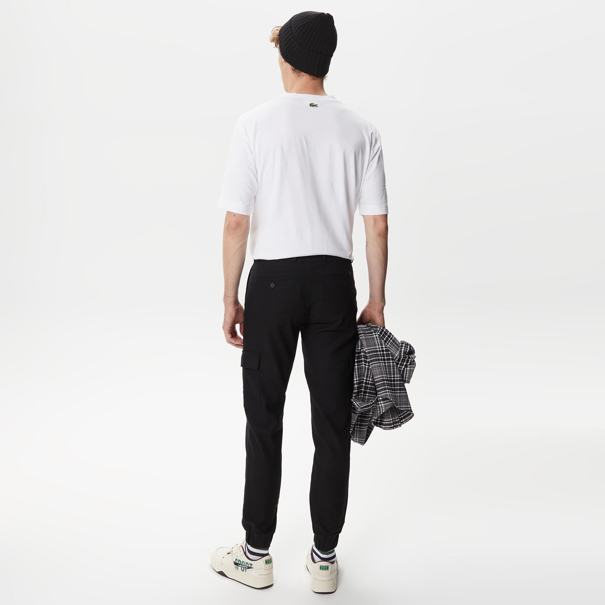 Lacoste Regular Fit Erkek Siyah Pantolon