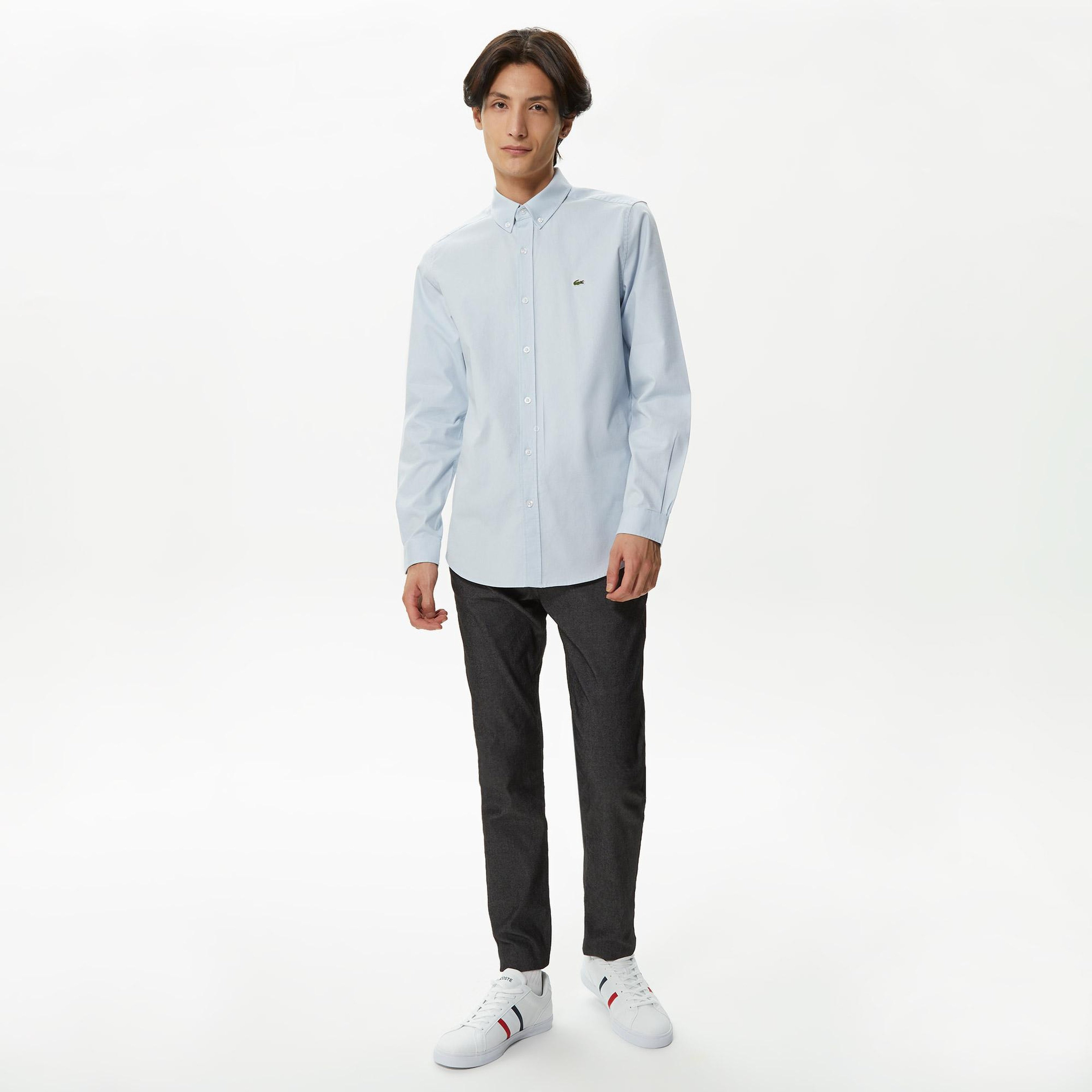 Erkek Slim Fit Siyah Pantolon