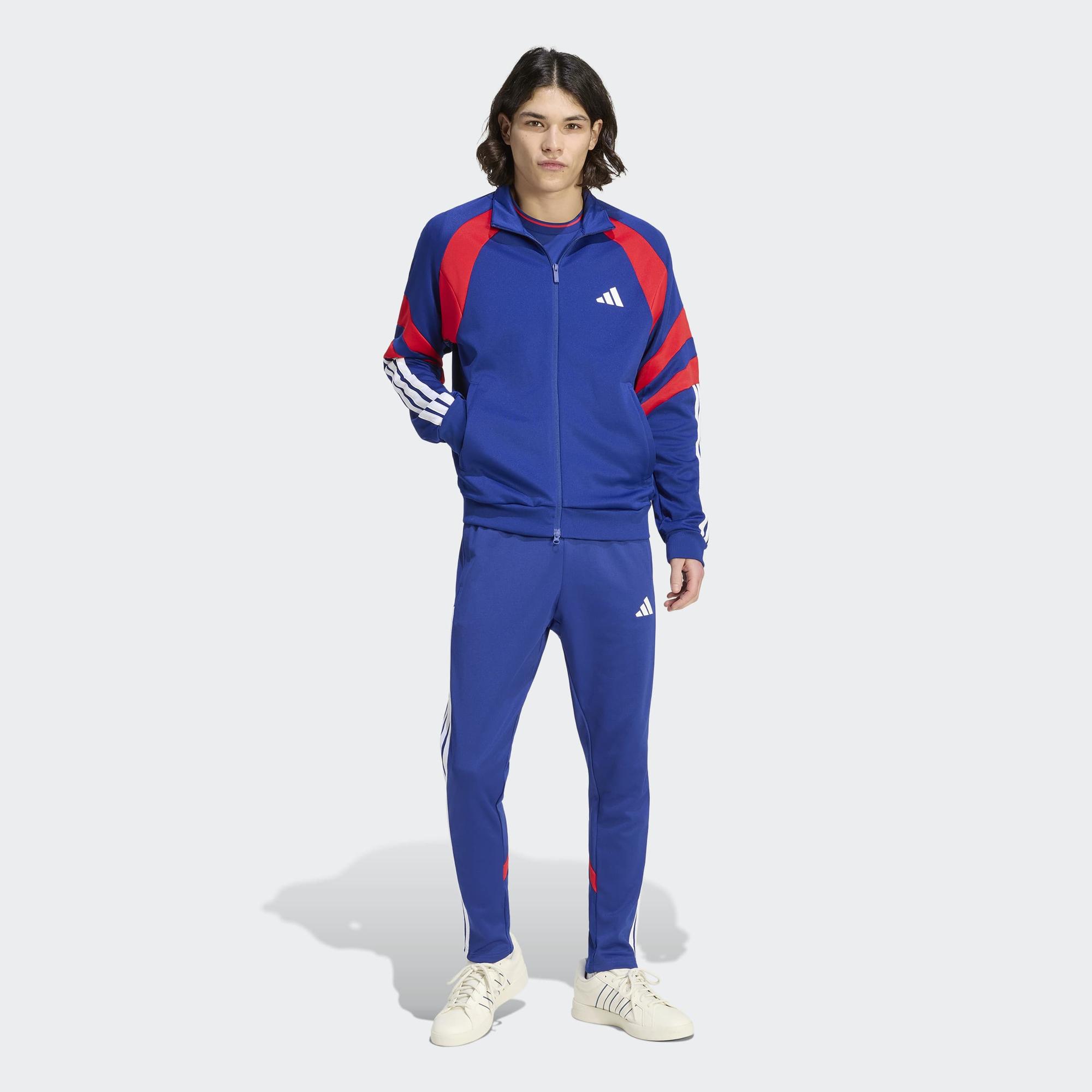 adidas Tiro Np Tt Erkek Mavi Antrenman Eşofman Üstü