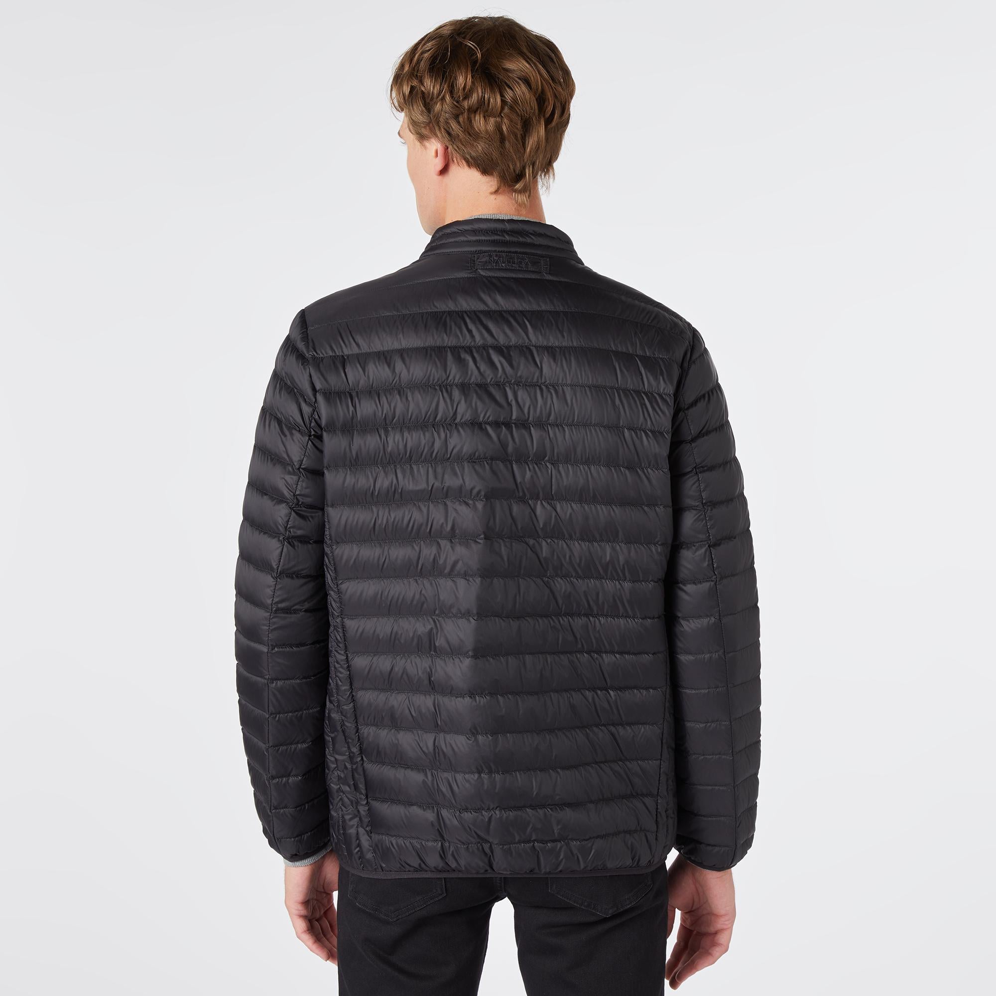 Nautica Erkek Siyah Standart Fit Mont