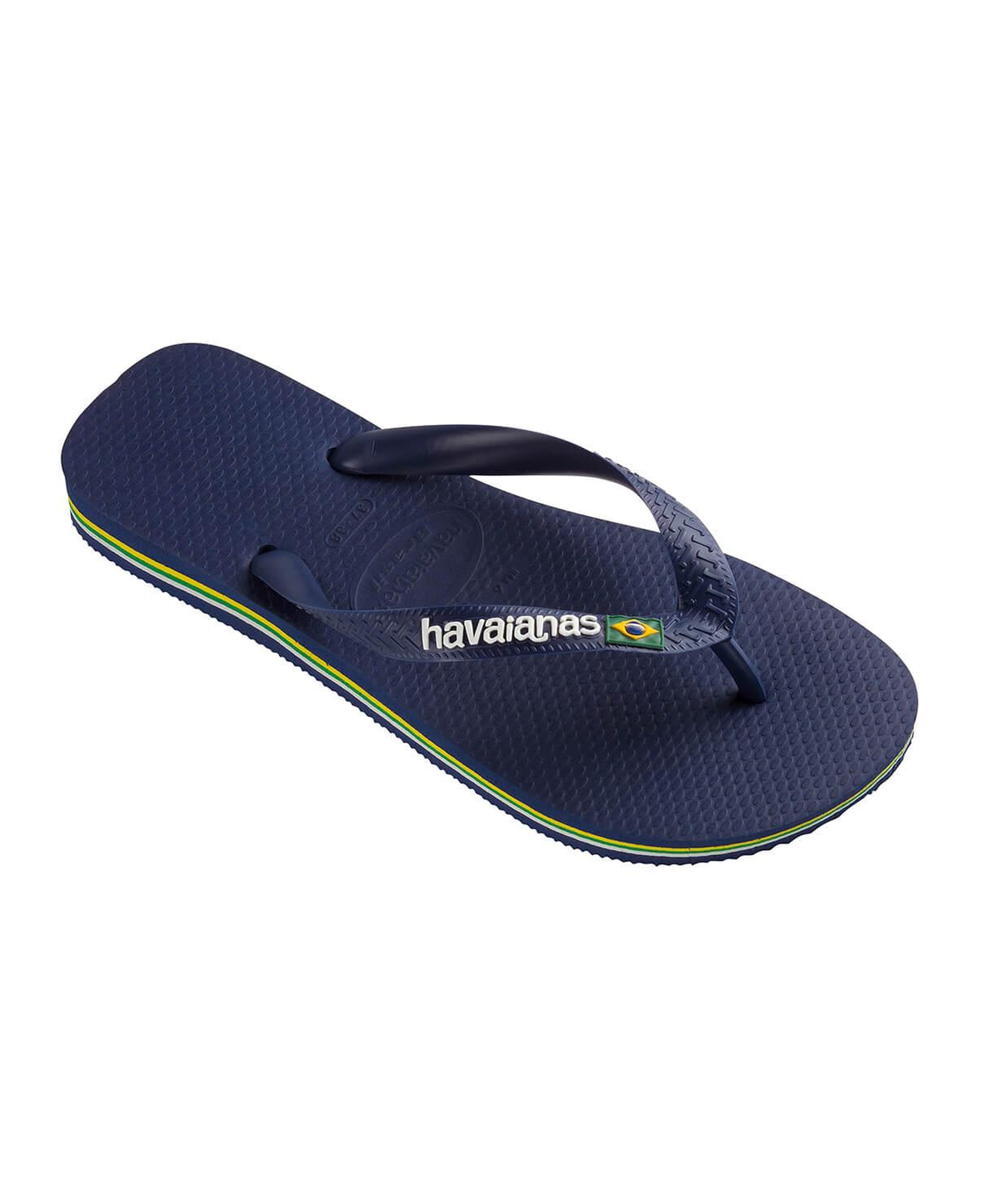 Havaianas Brasil Logo Erkek Lacivert Terlik