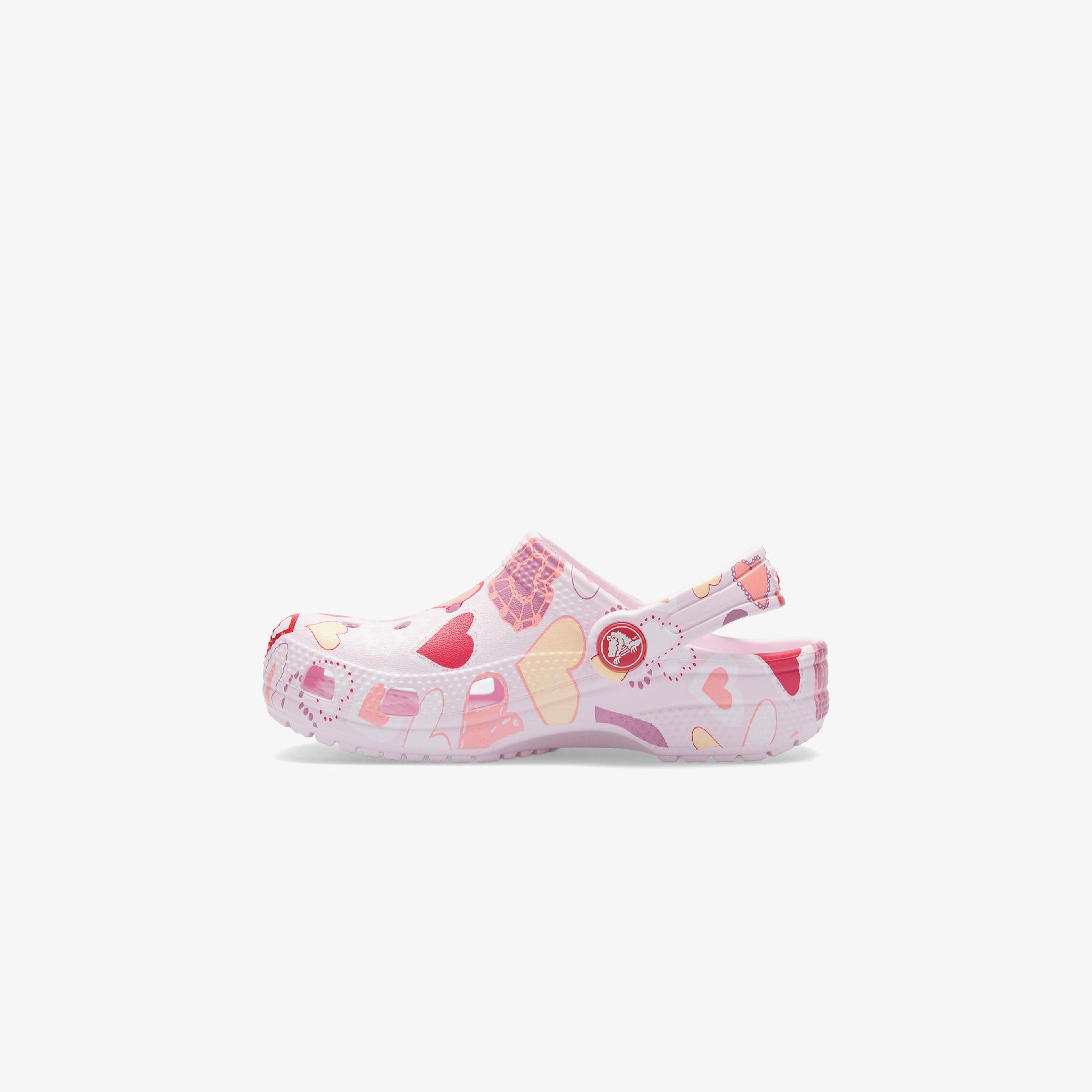 Crocs Classic VDay Clog Çocuk Pembe Terlik