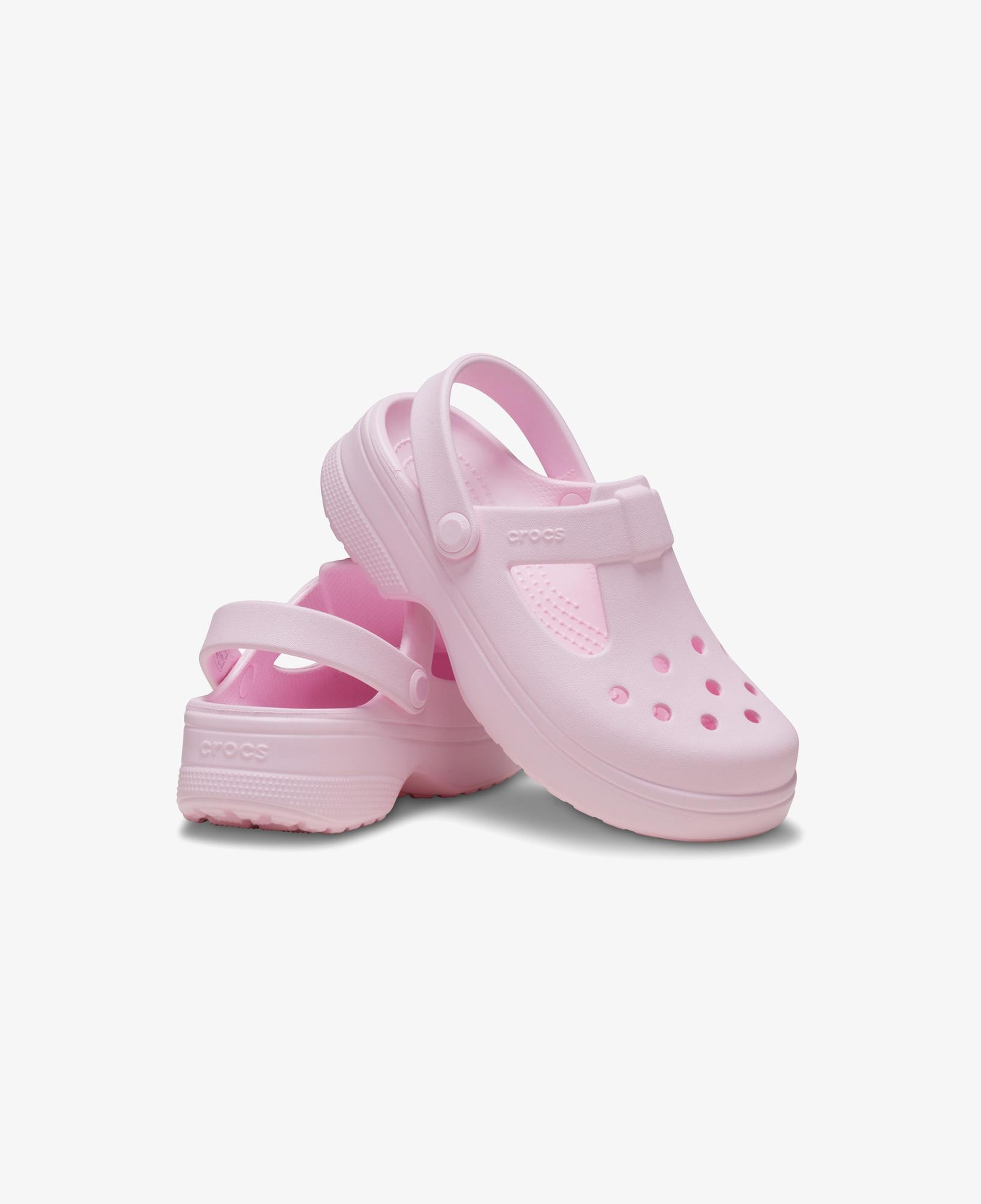 Crocs Classic Mary Jane Clog Çocuk Pembe Terlik
