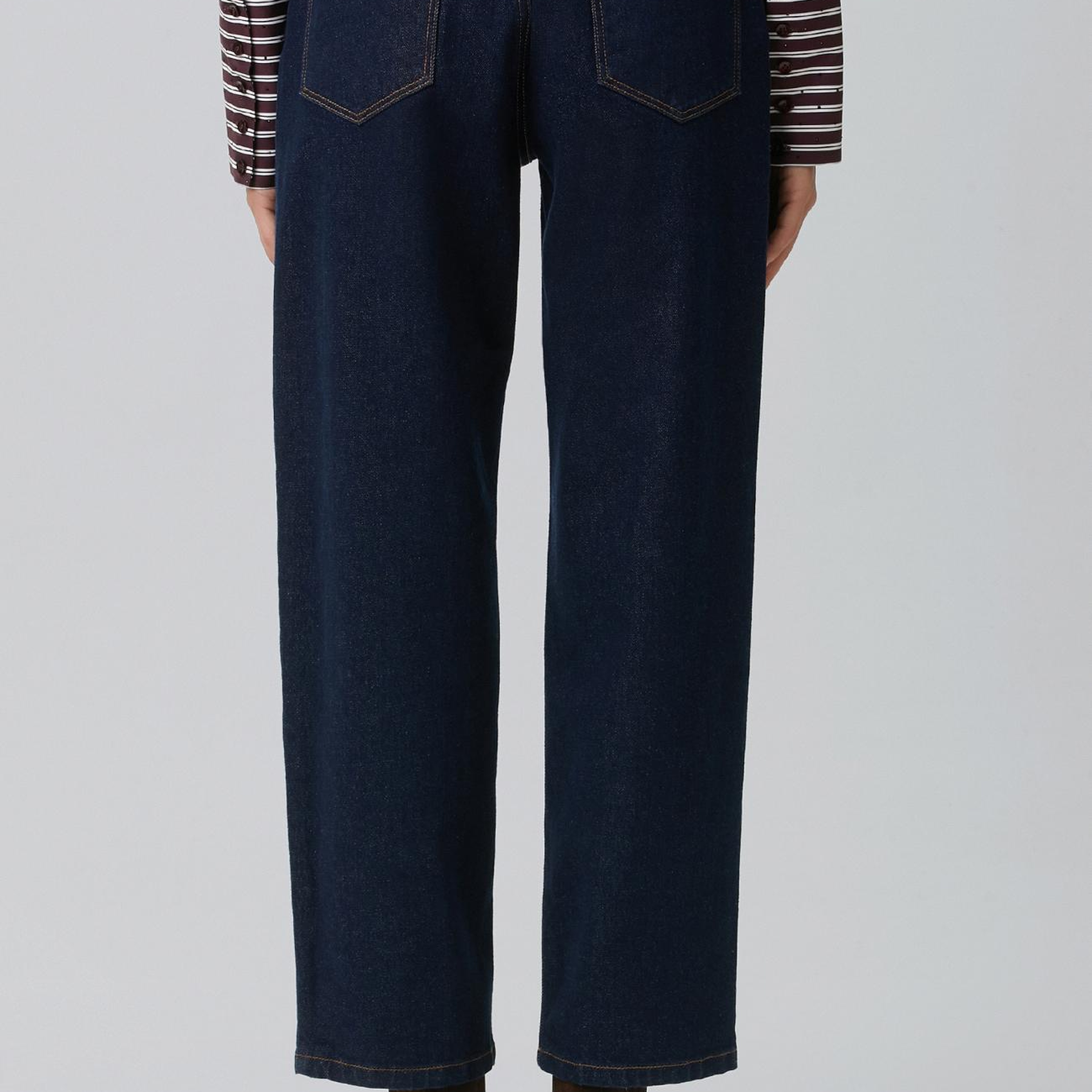 Network Kadın Indigo Mom Fit Denim Pantolon