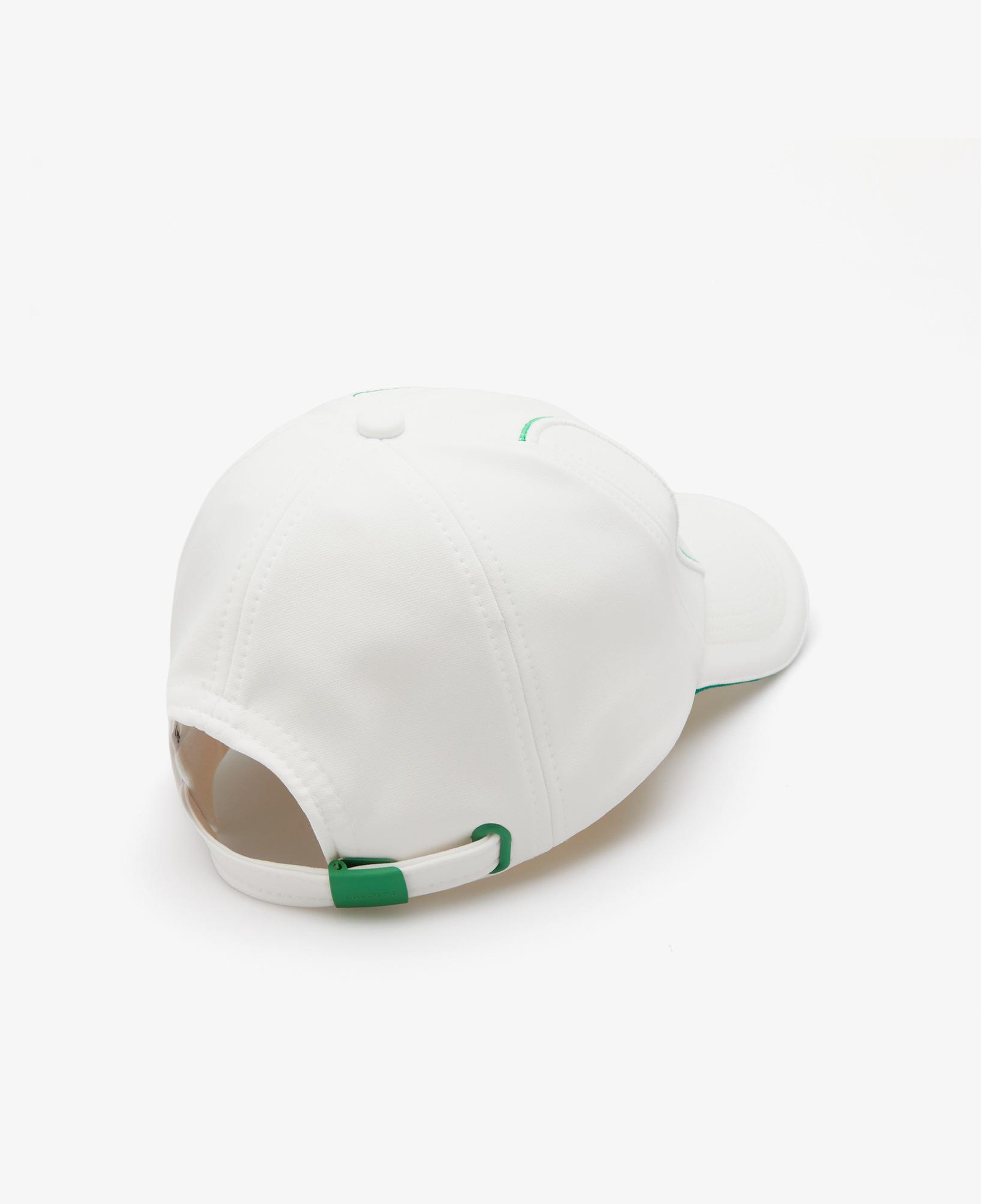Lacoste x House of SuperStep Baskılı Unisex Beyaz Şapka