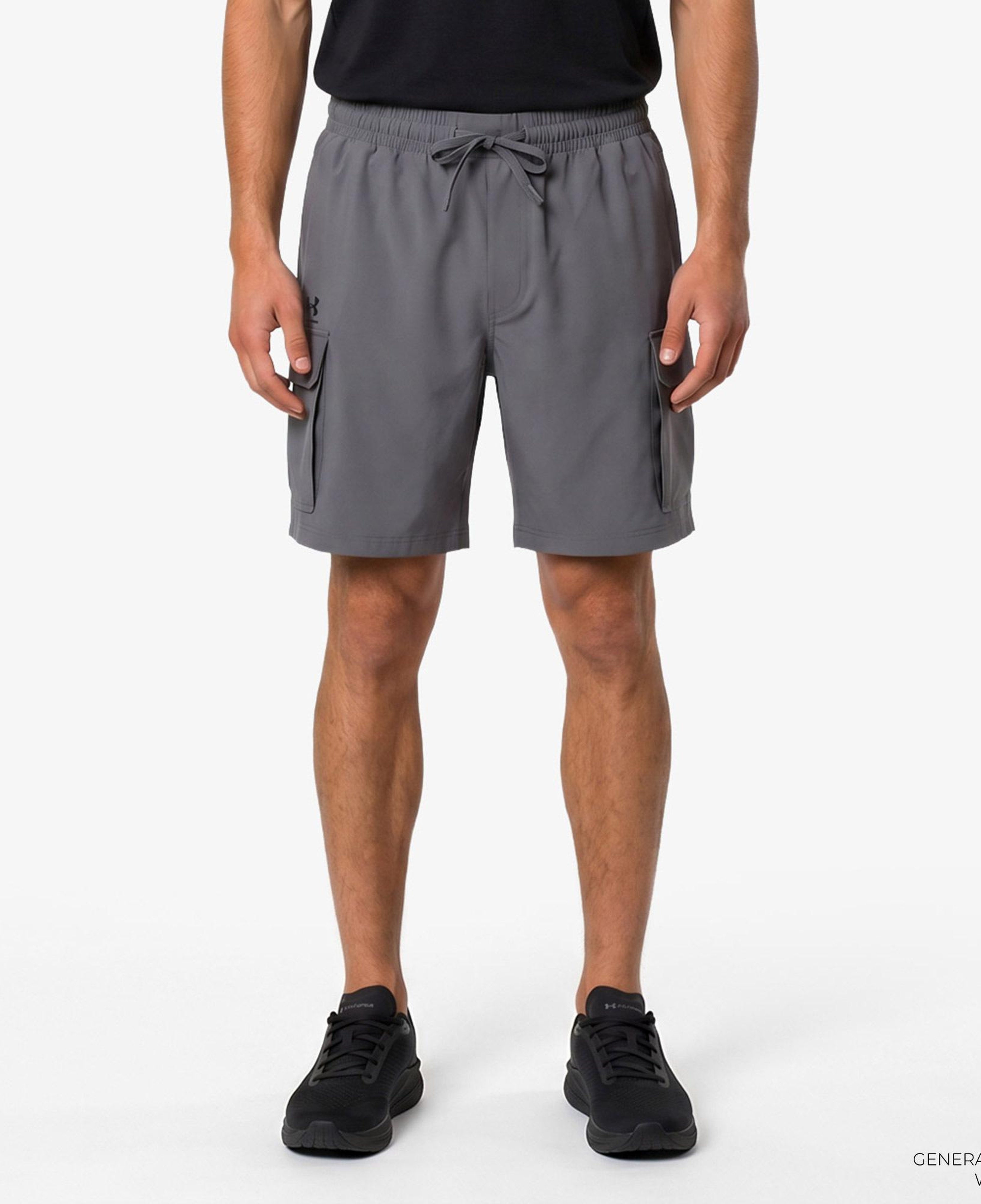 Under Armour Vibe Woven Cargo Erkek Gri Şort