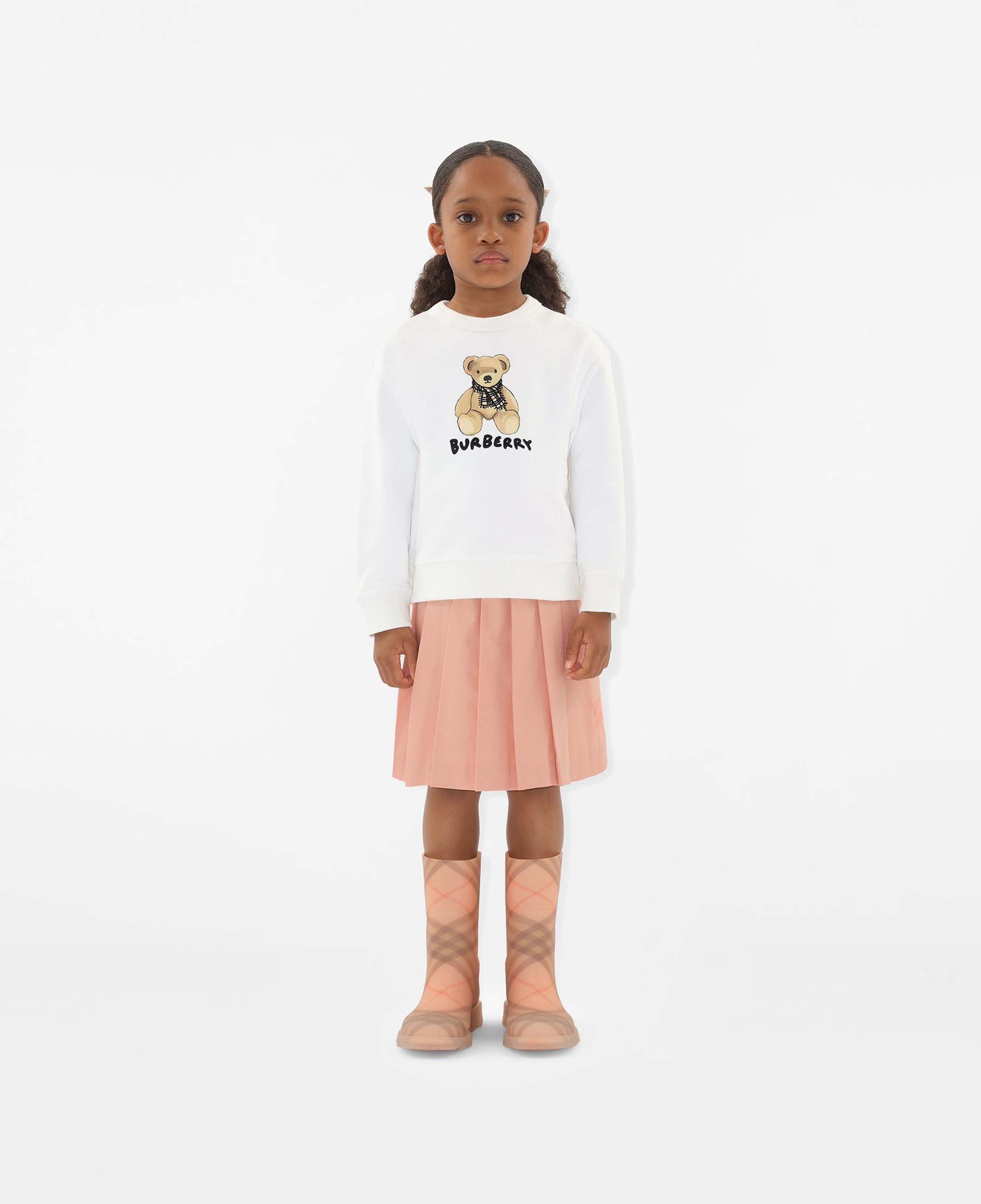 Burberry Çocuk Beyaz Sweatshirt