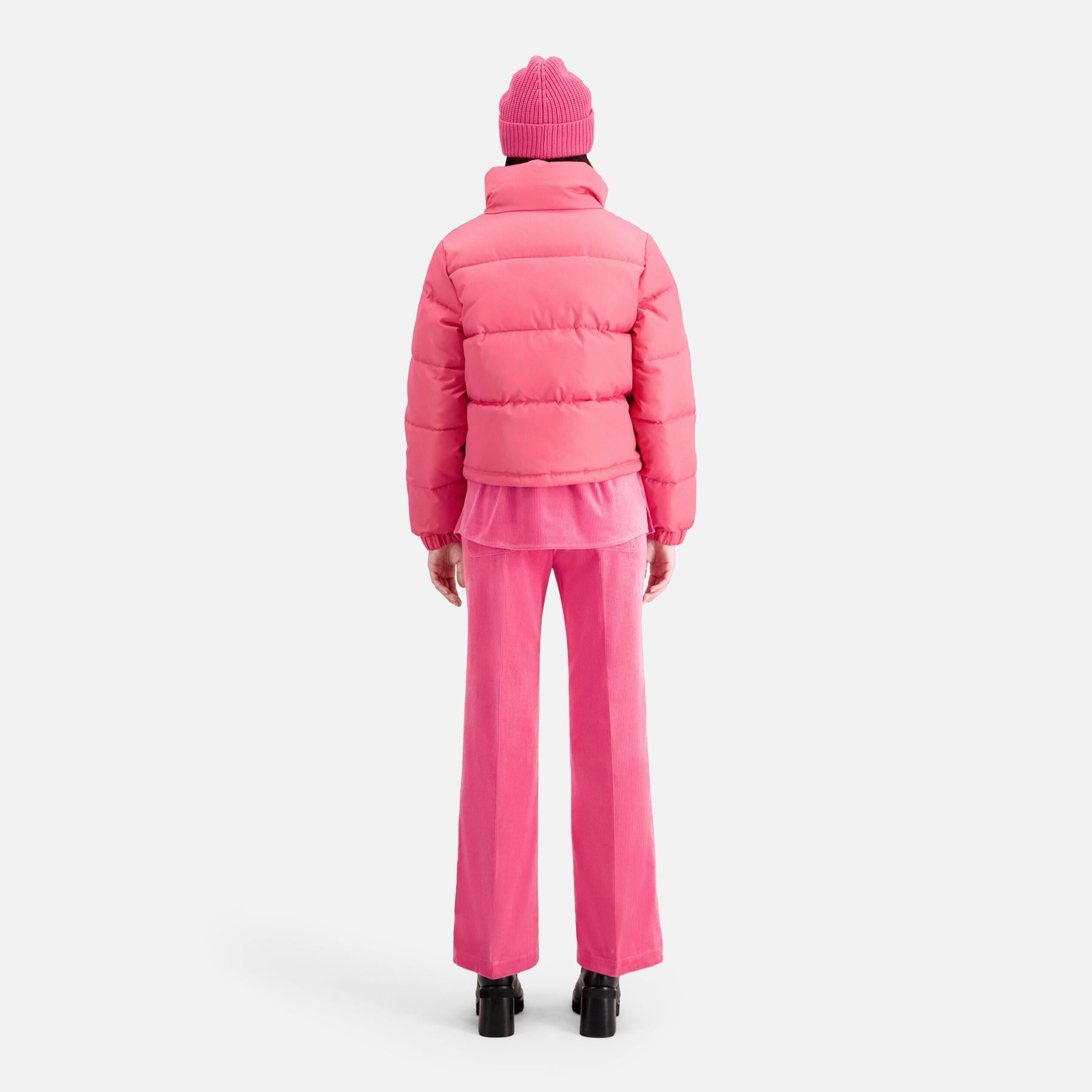 KADIN PEMBE ŞİŞME MONT