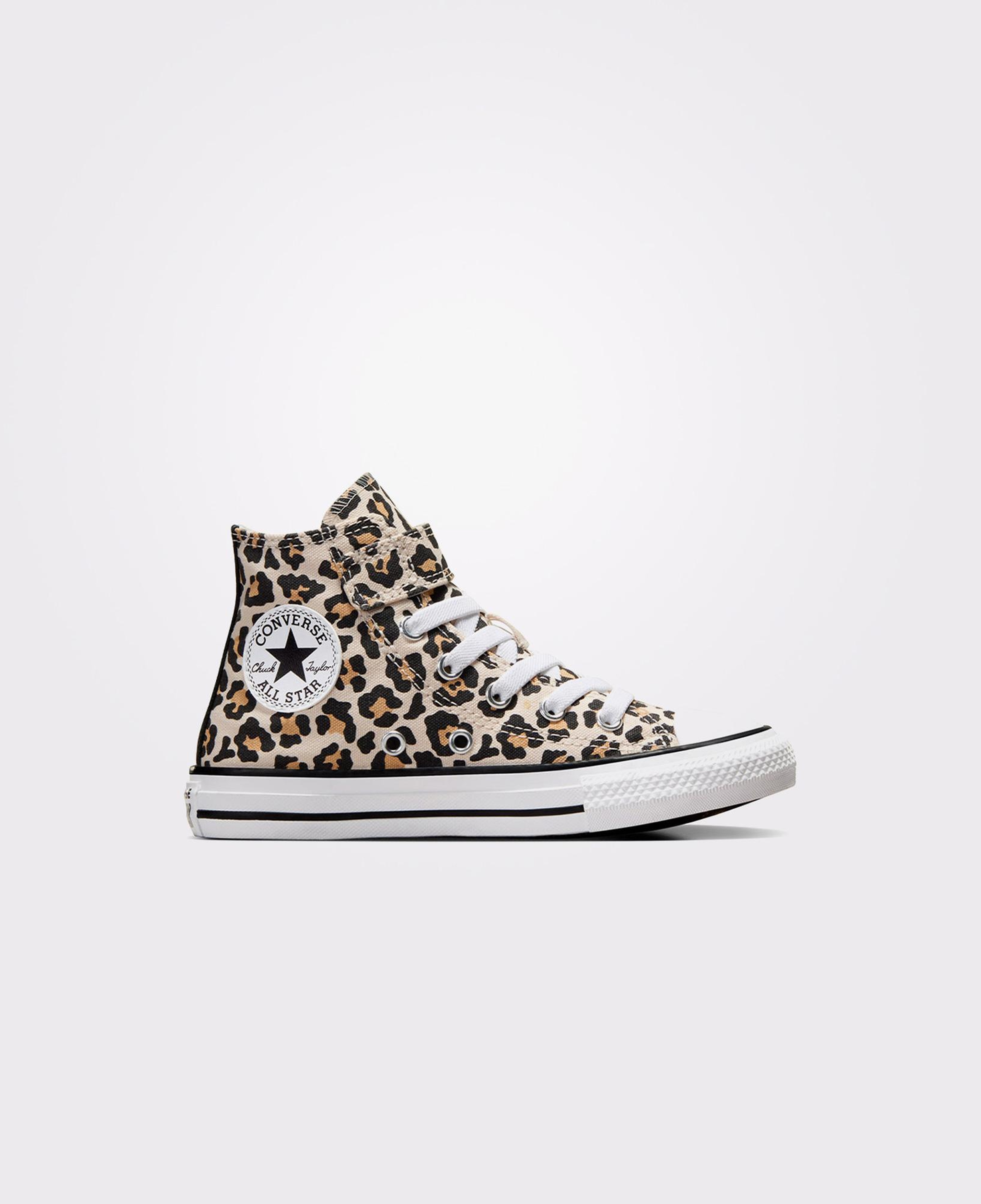 Converse Chuck Taylor All Star Easy On Leopard Love Çocuk Kahverengi Sneaker