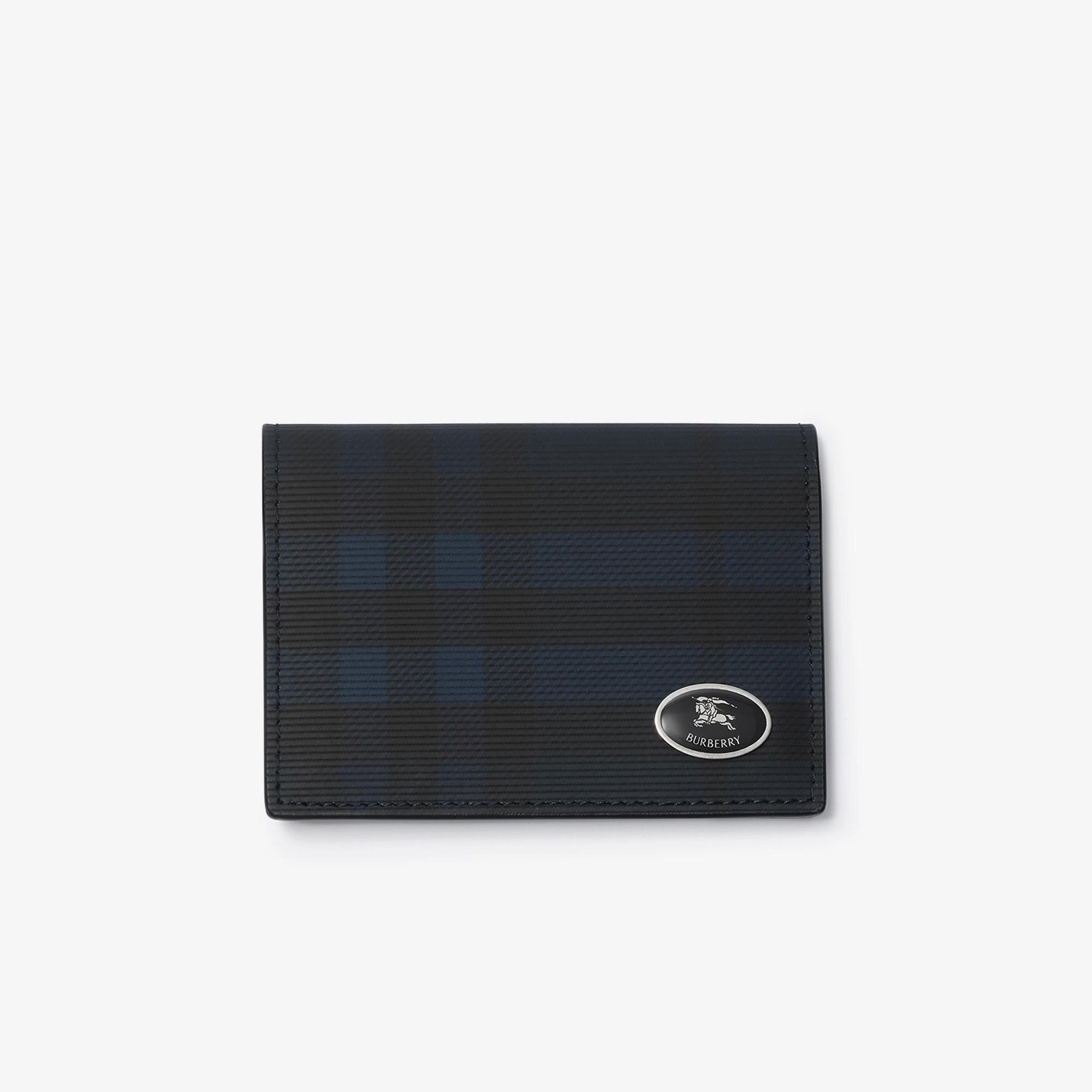 Burberry Flint Bin Erkek Lacivert Cüzdan