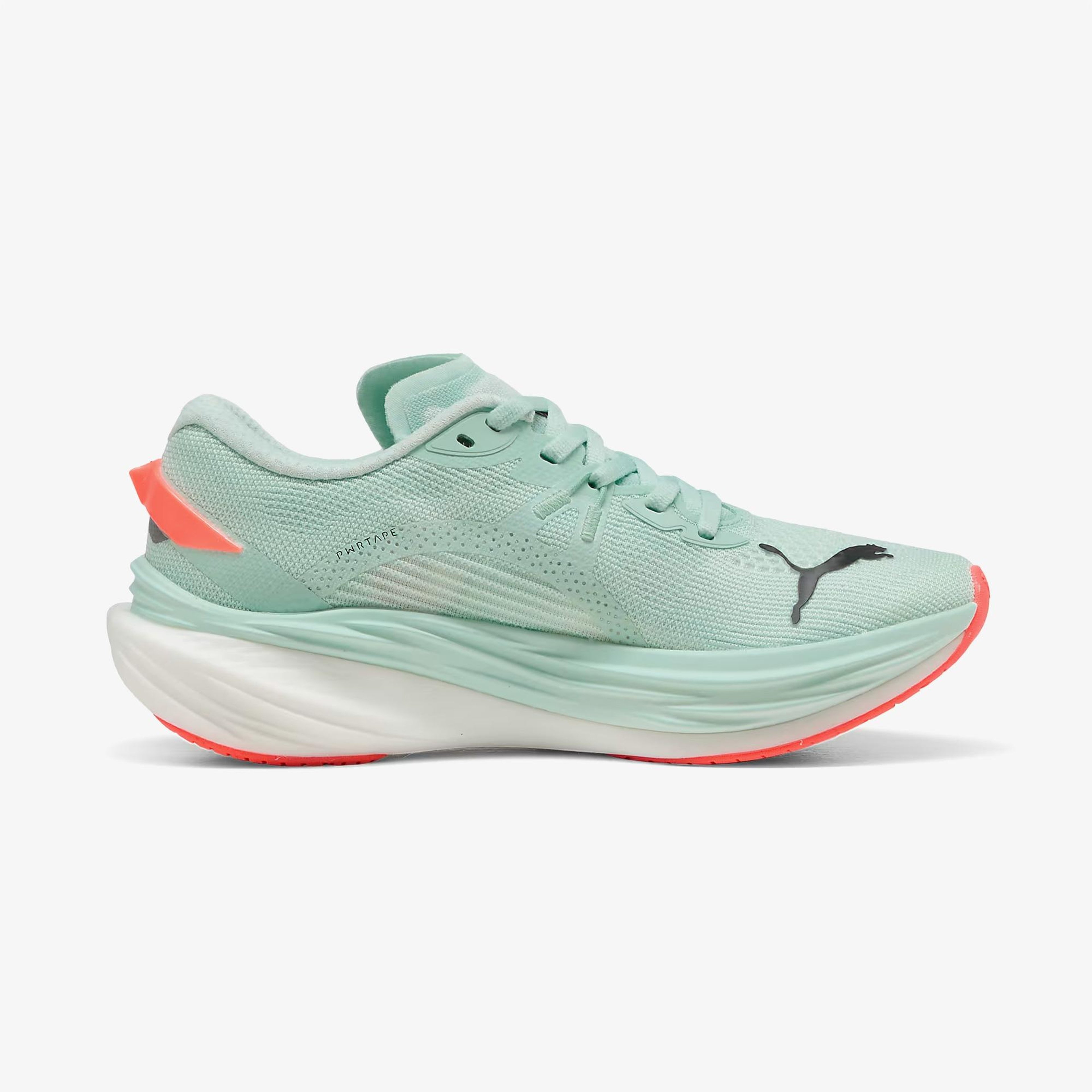 Puma Deviate Nitro 3  Kadın Mavi Koşu Ayakkabısı