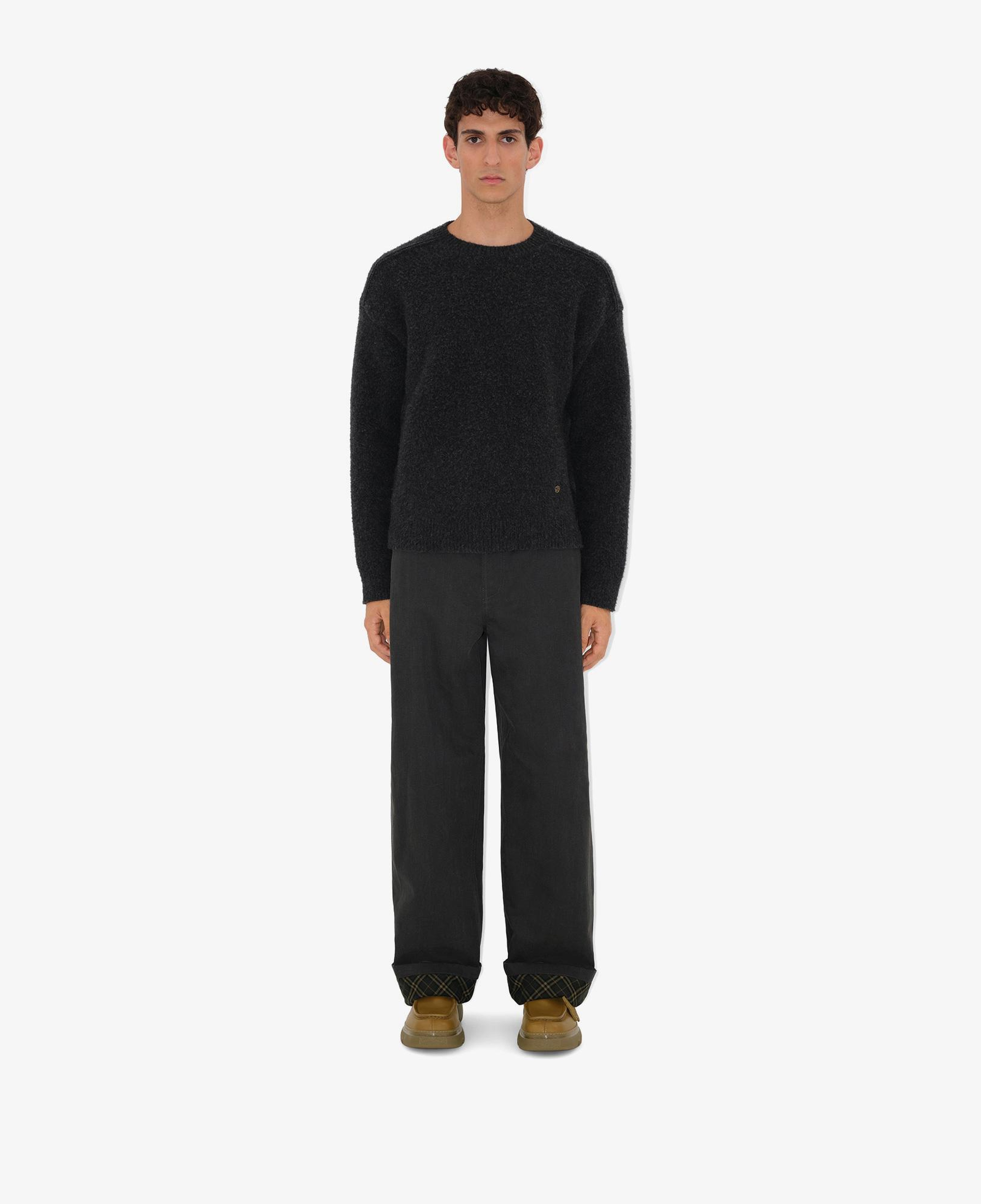 Burberry Erkek Siyah Pantolon