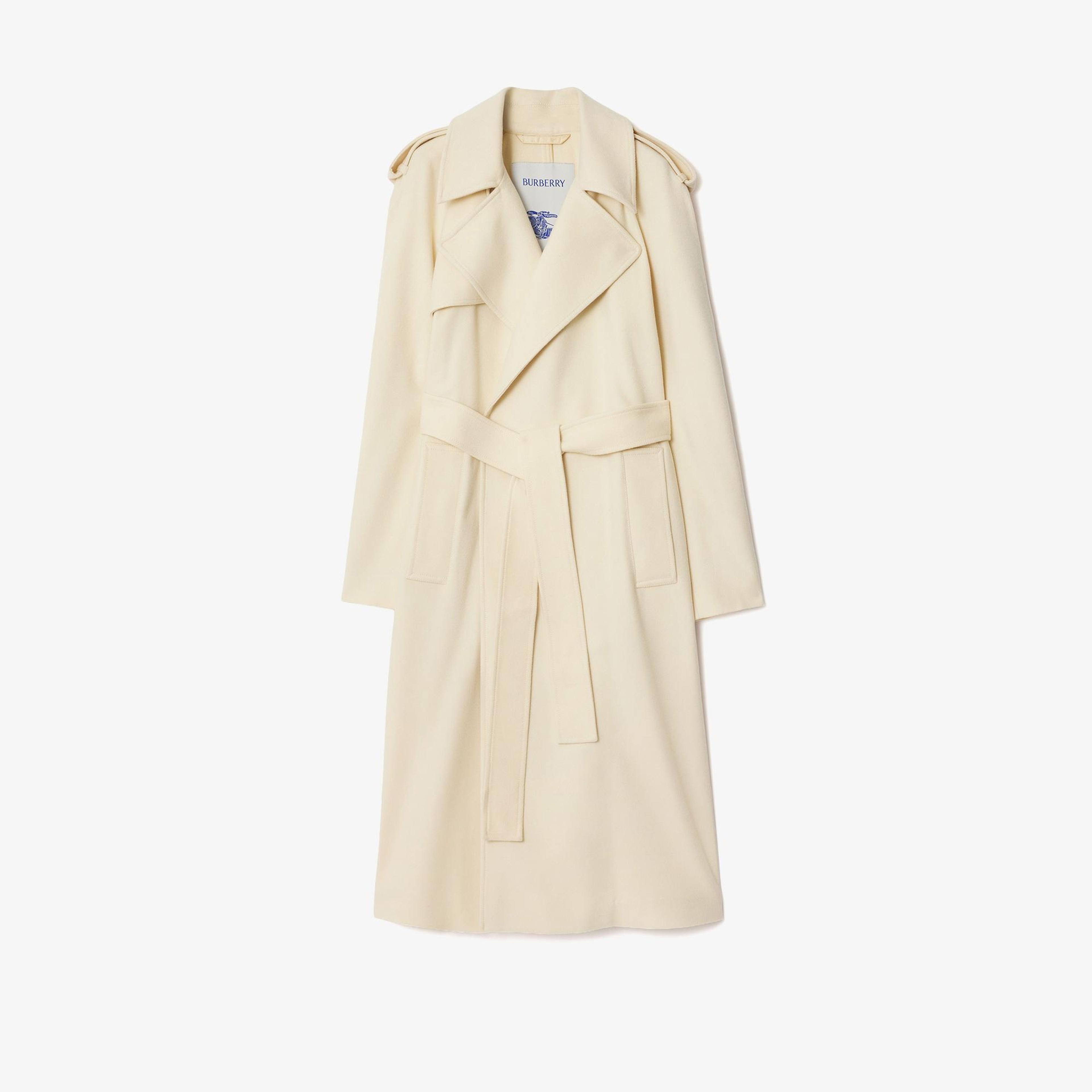 Burberry Kadın Beyaz Mont