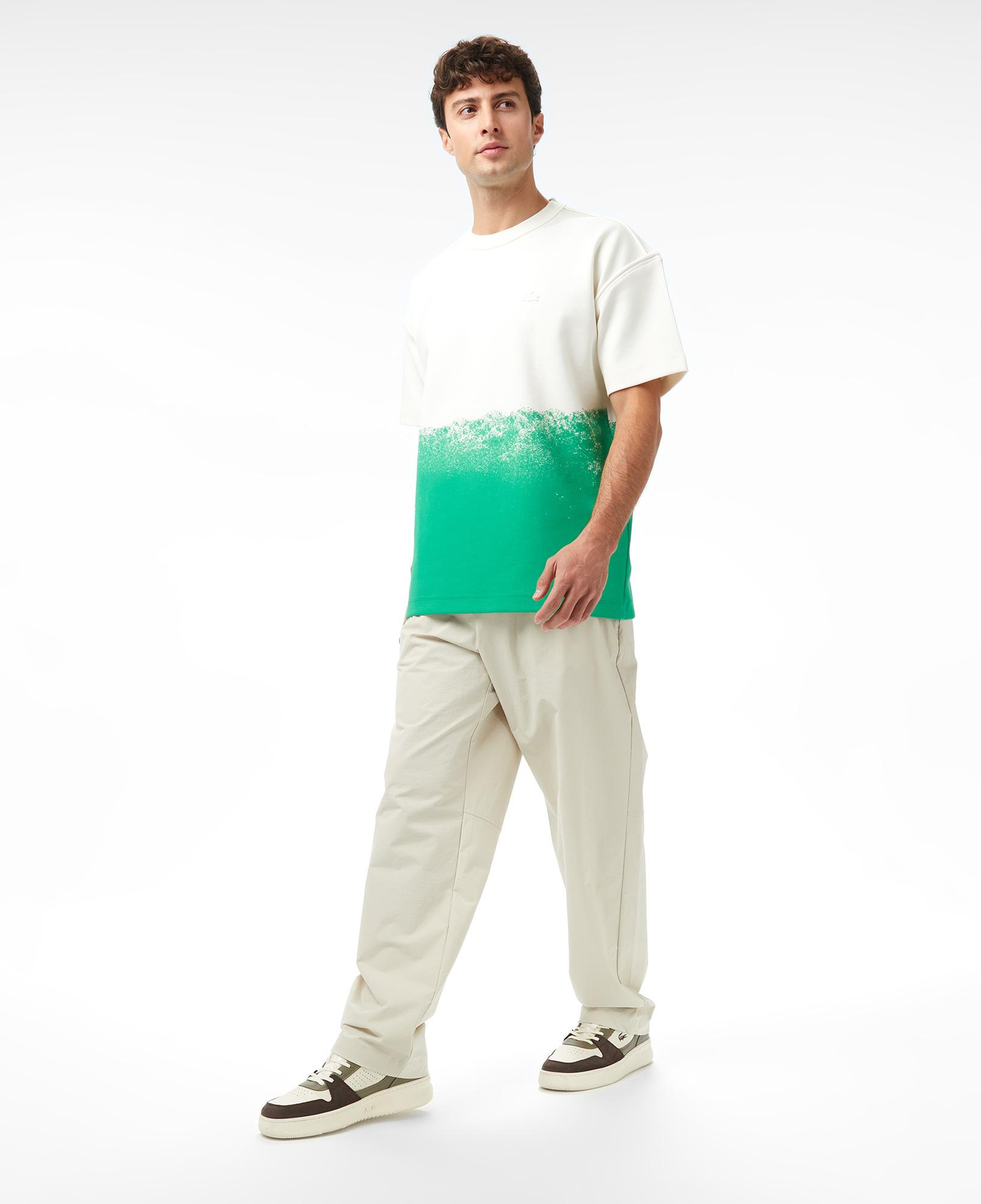 Lacoste x House of SuperStep Slim Fit Erkek Bej Pantolon