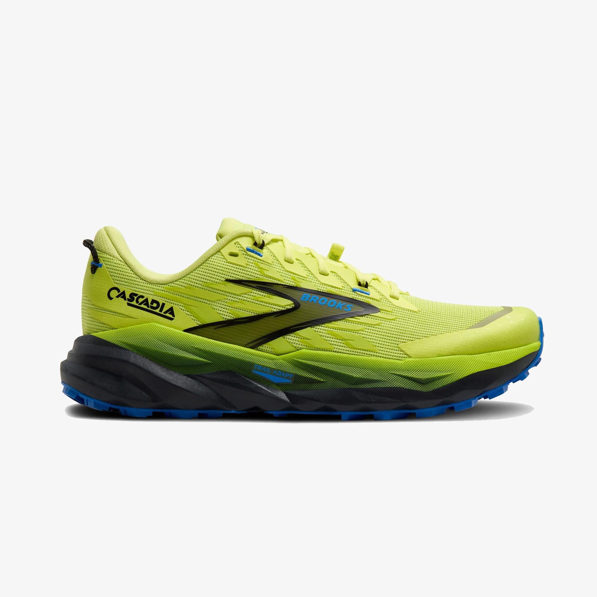 Brooks Cascadia 19 Erkek Sarı Koşu Ayakkabısı