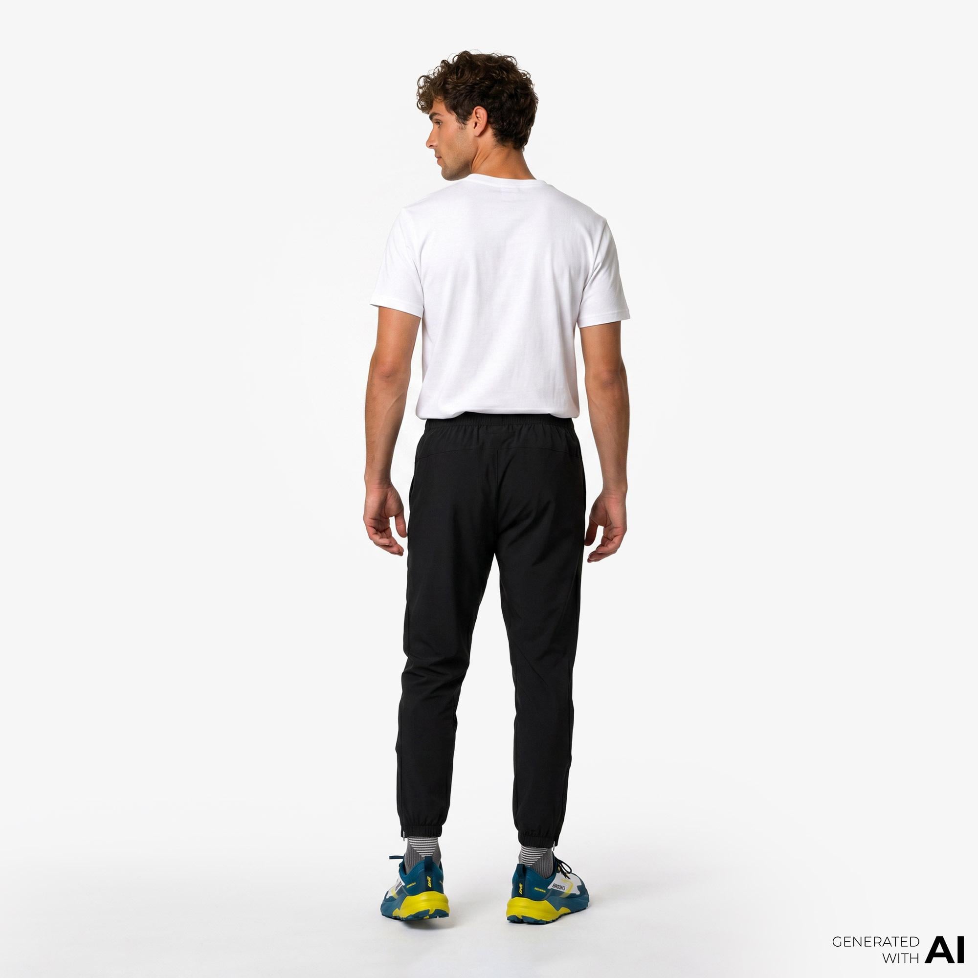 Brooks High Point Waterproof Pant Erkek Siyah Pantolon
