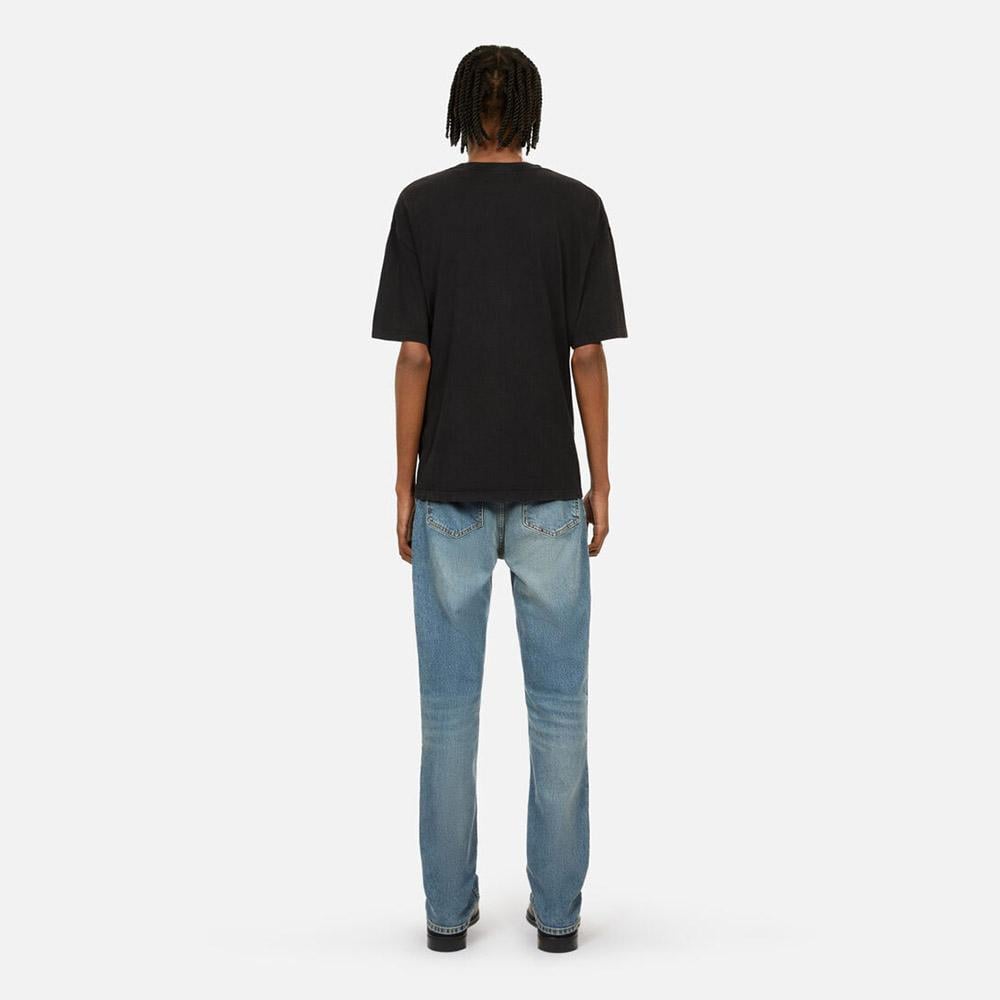 ERKEK SİYAH BASKILI T-SHIRT