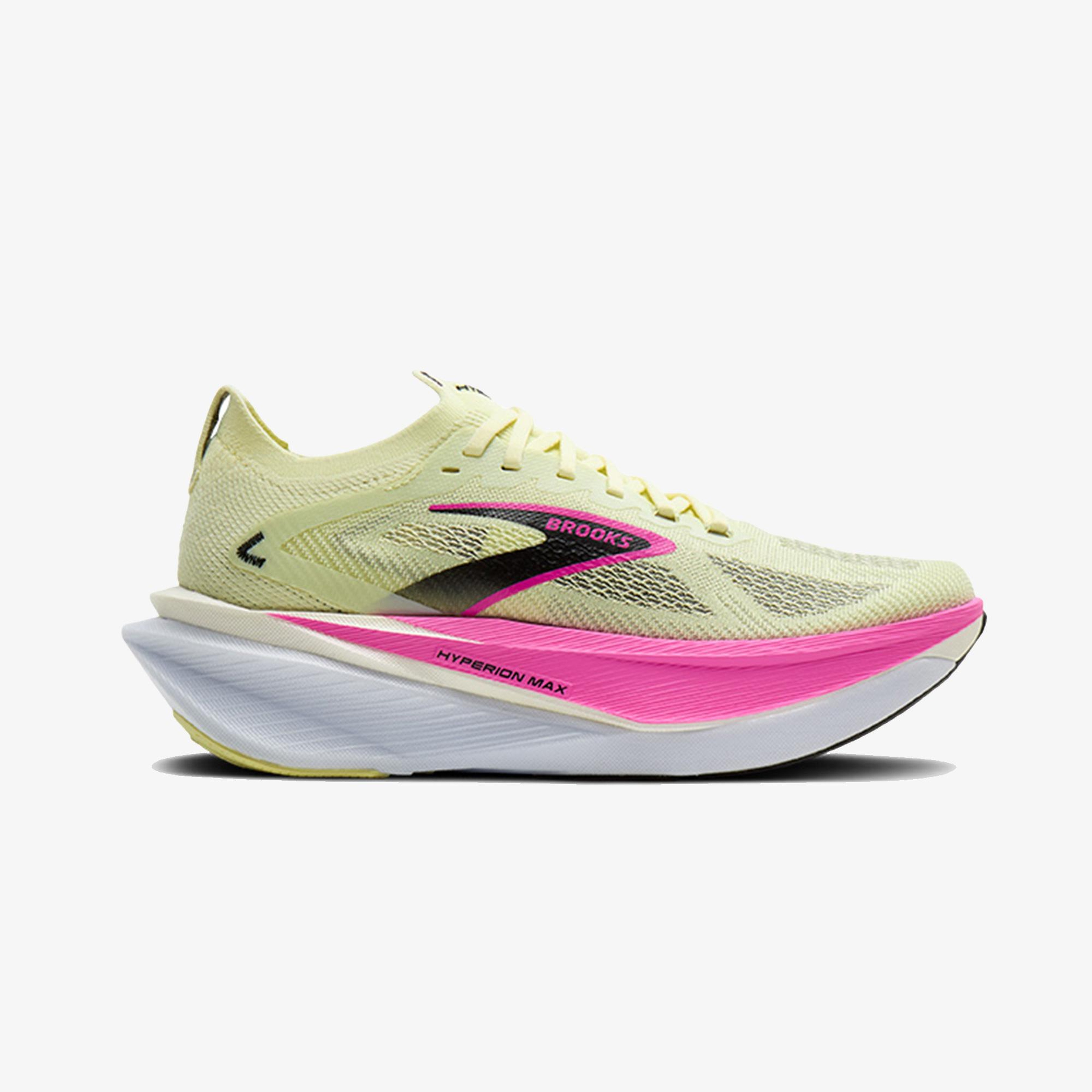 Brooks Hyperion Max 3 Kadın Sarı Koşu Ayakkabısı