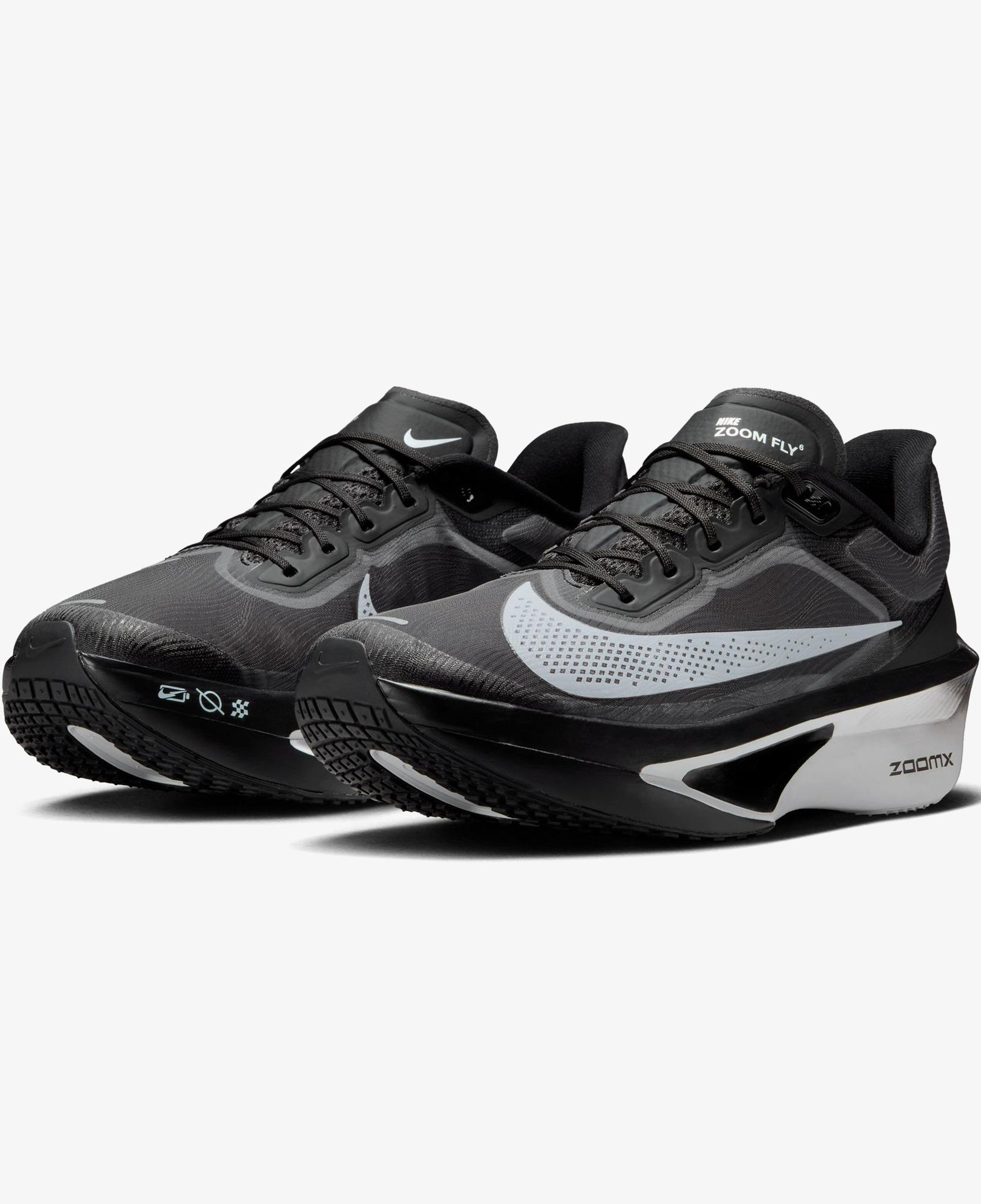 Nike Zoom Fly 6 Erkek Siyah Koşu Ayakkabısı