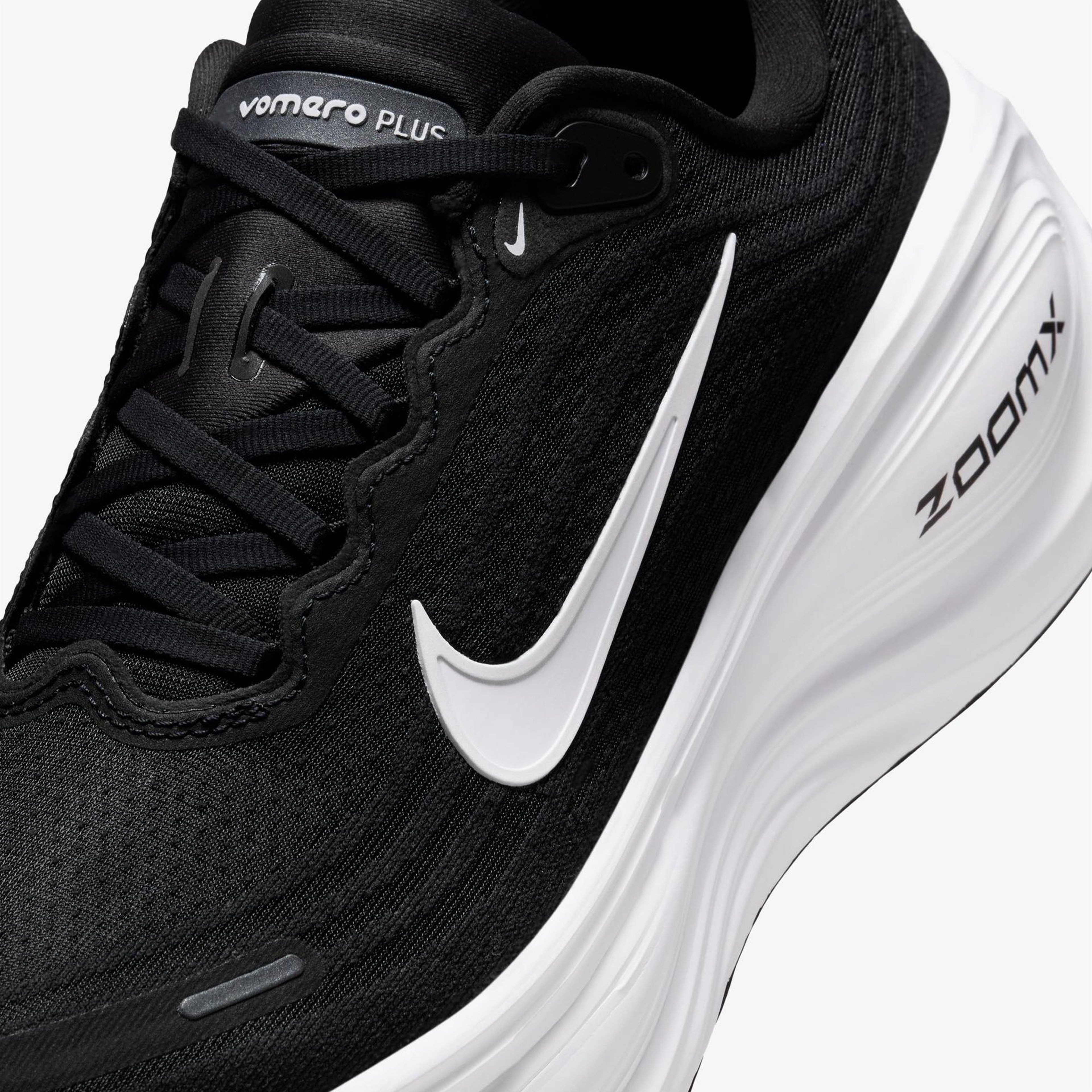 Nike Vomero Plus Erkek Siyah Koşu Ayakkabısı