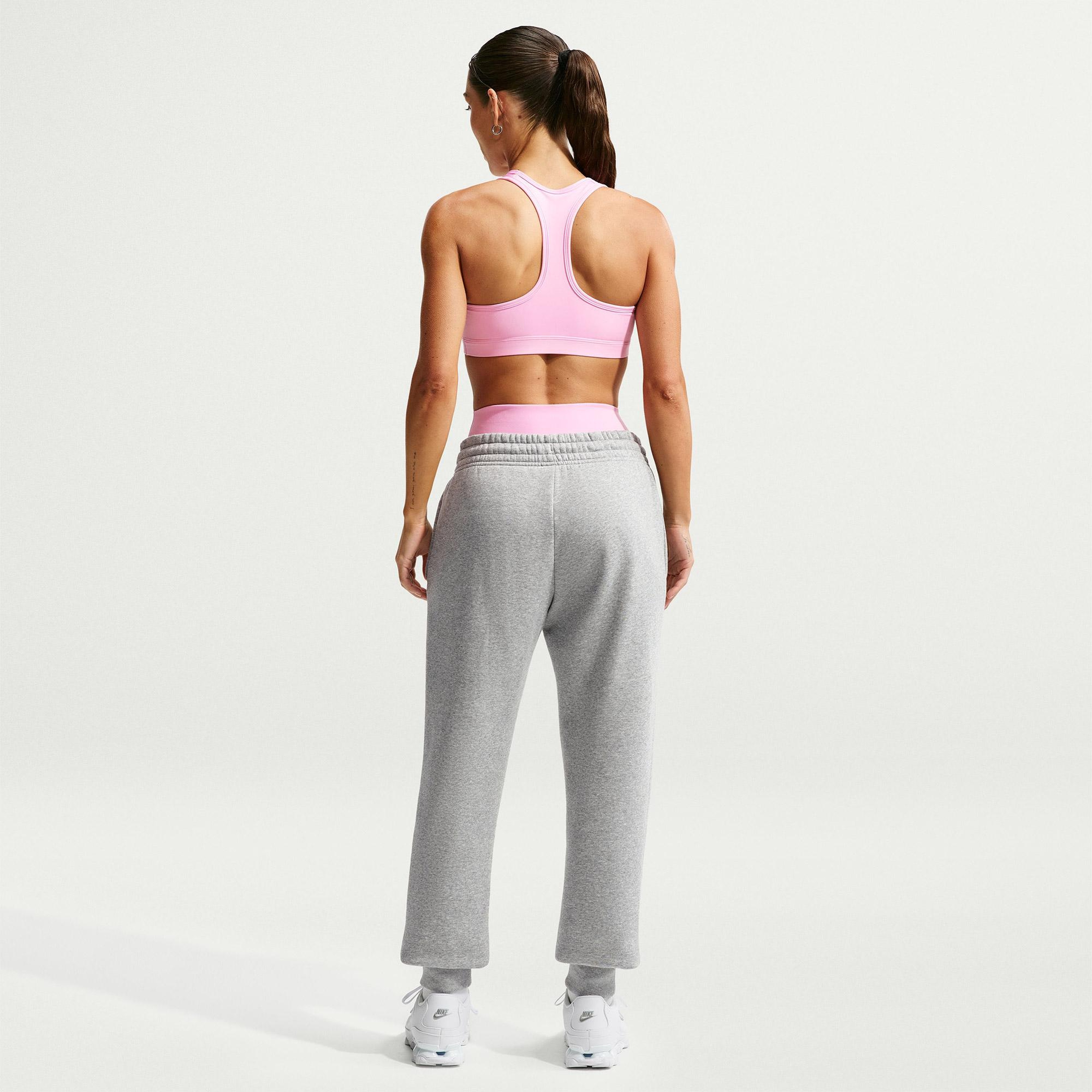 Nike Swoosh Orta Destekli Kadın Pembe Bra