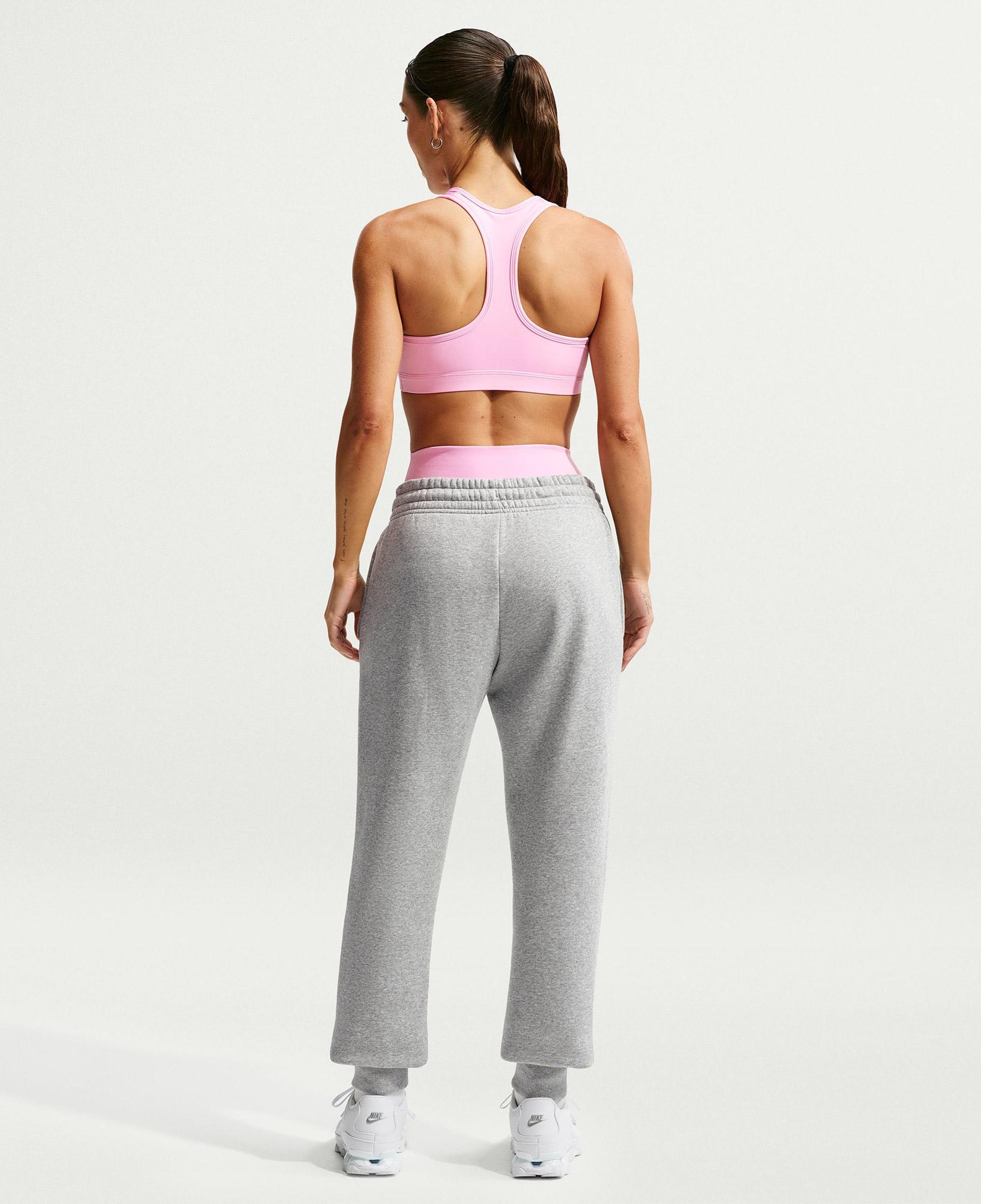 Nike Swoosh Orta Destekli Kadın Pembe Bra