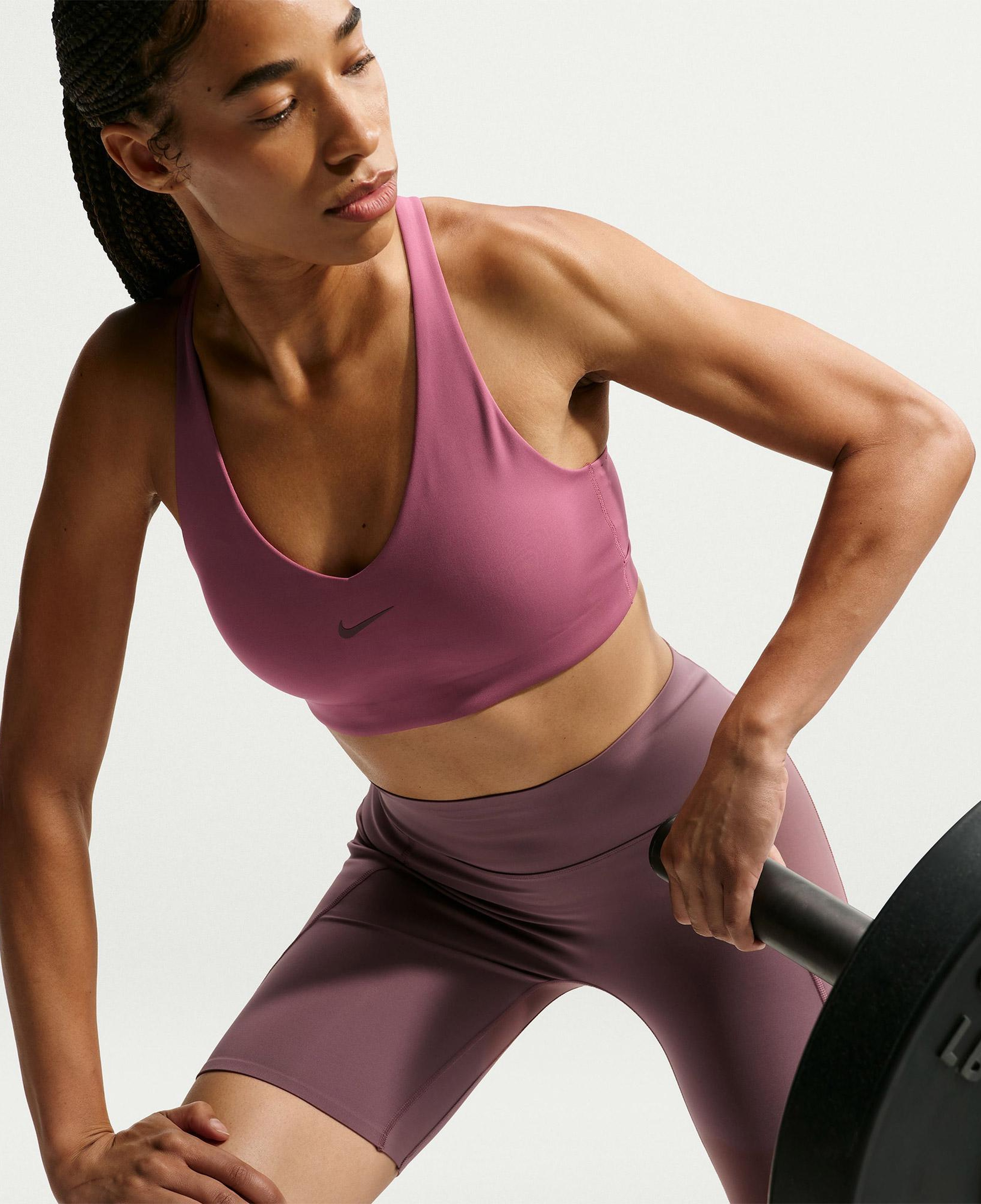 Nike Dri-Fit Universa Kadın Pembe Bra