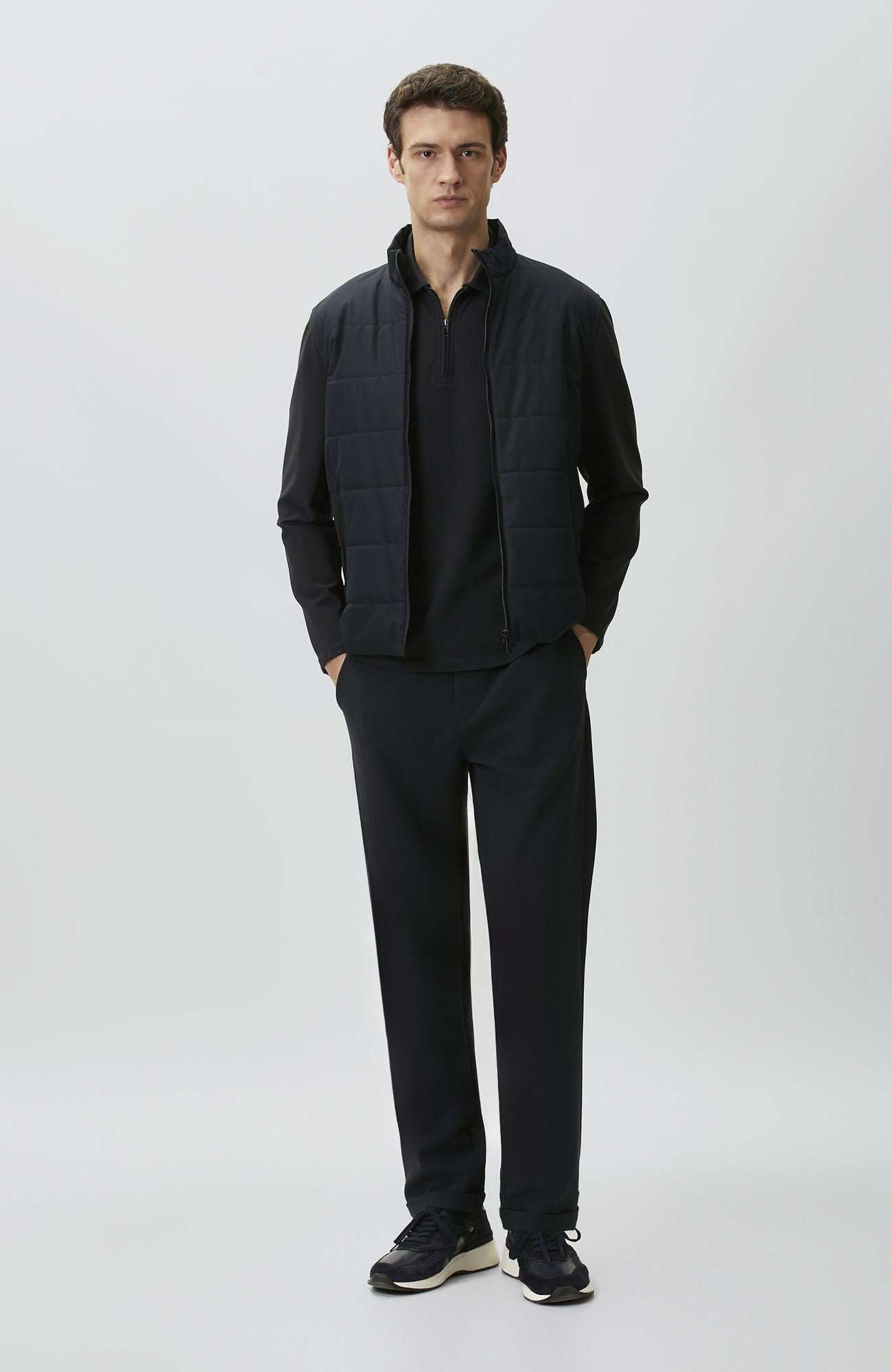 Network Erkek Lacivert Polo Pike T-shirt