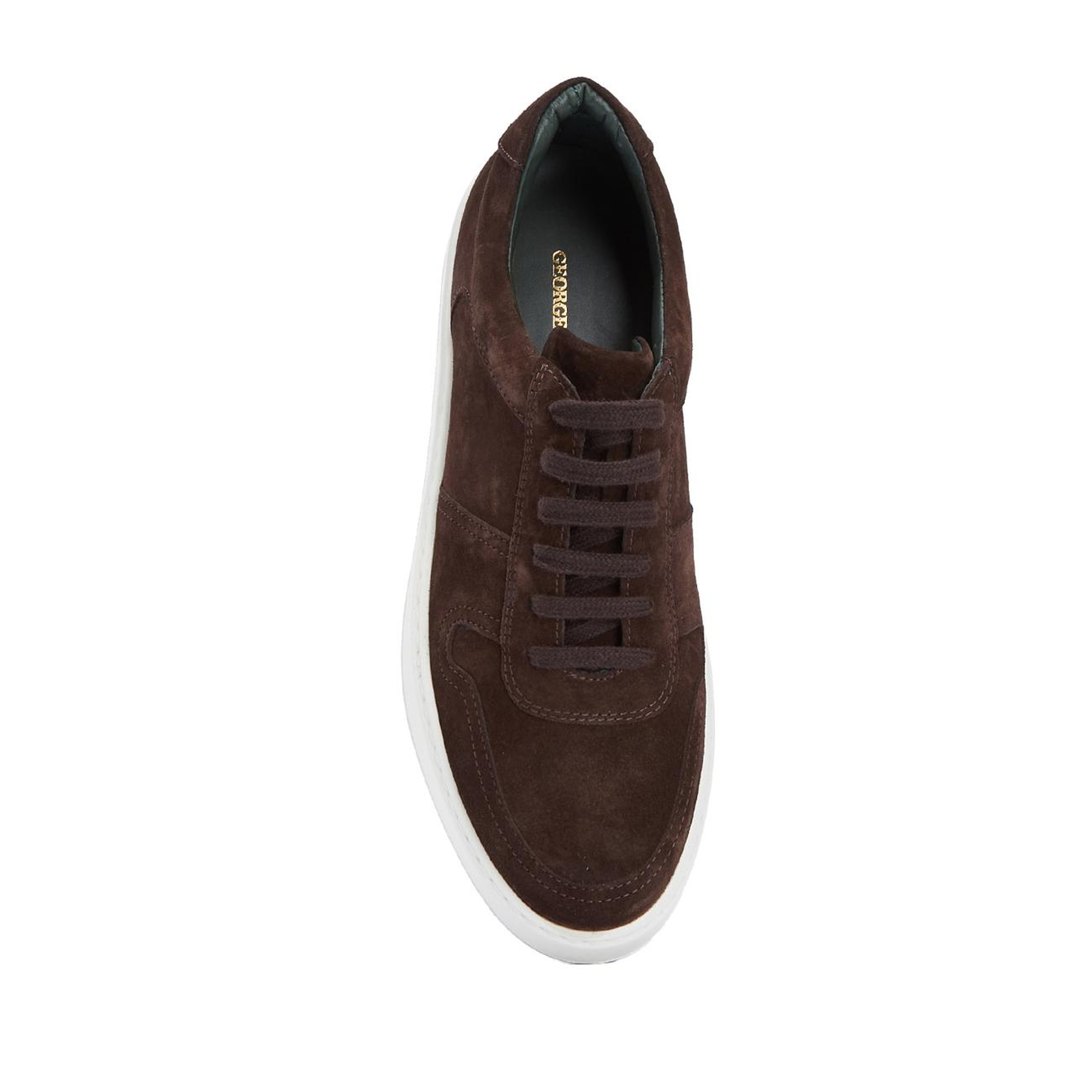George Hogg Erkek Acı Kahve Süet Sneaker