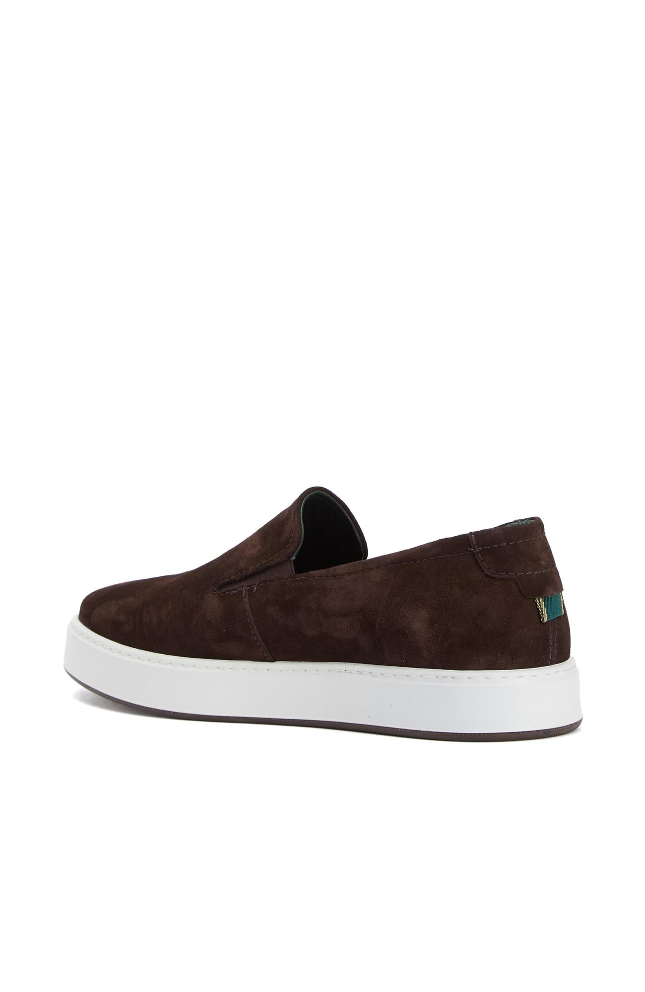 George Hogg Erkek Kahverengi Süet Loafer