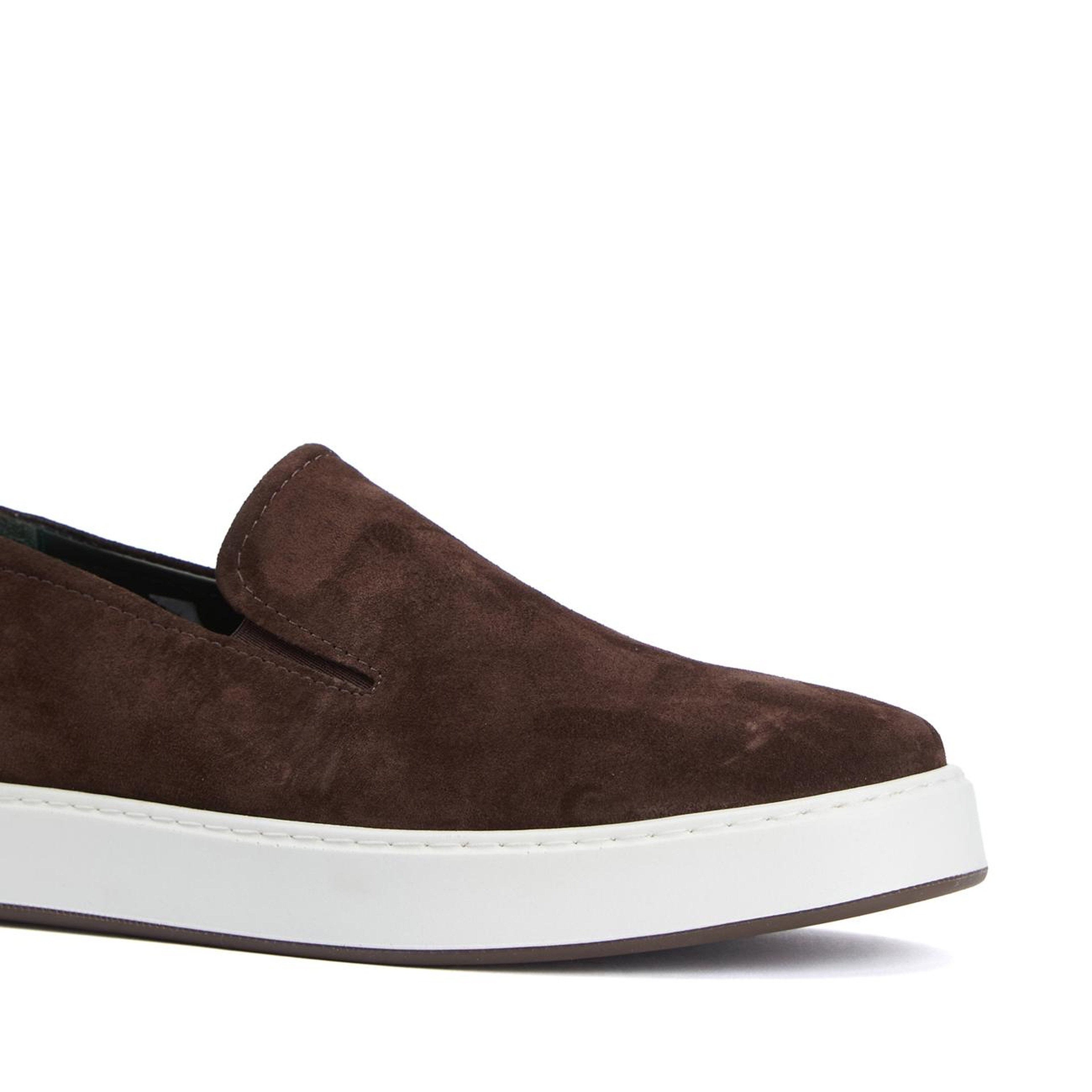 George Hogg Erkek Kahverengi Süet Loafer