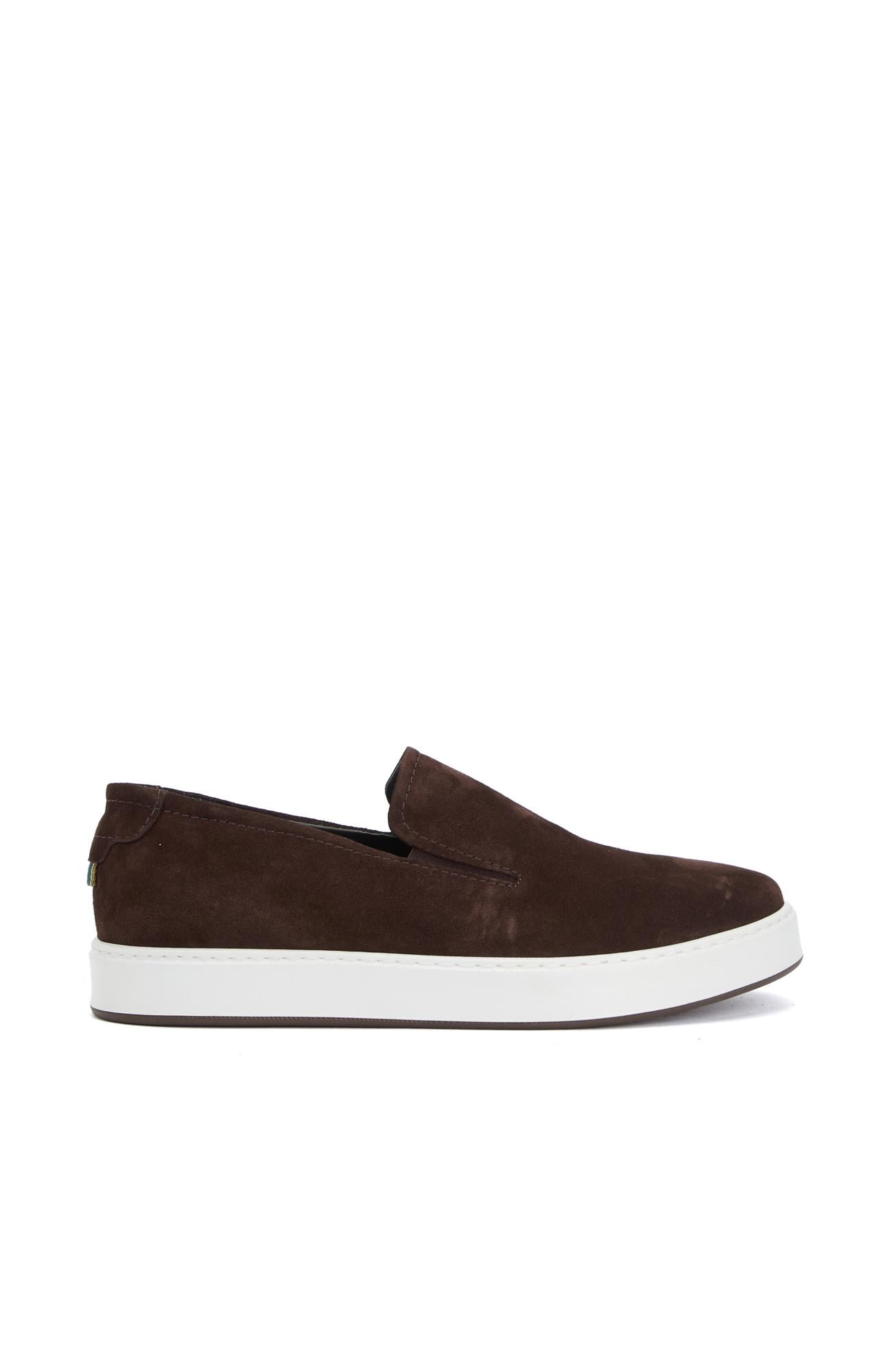 George Hogg Erkek Kahverengi Süet Loafer