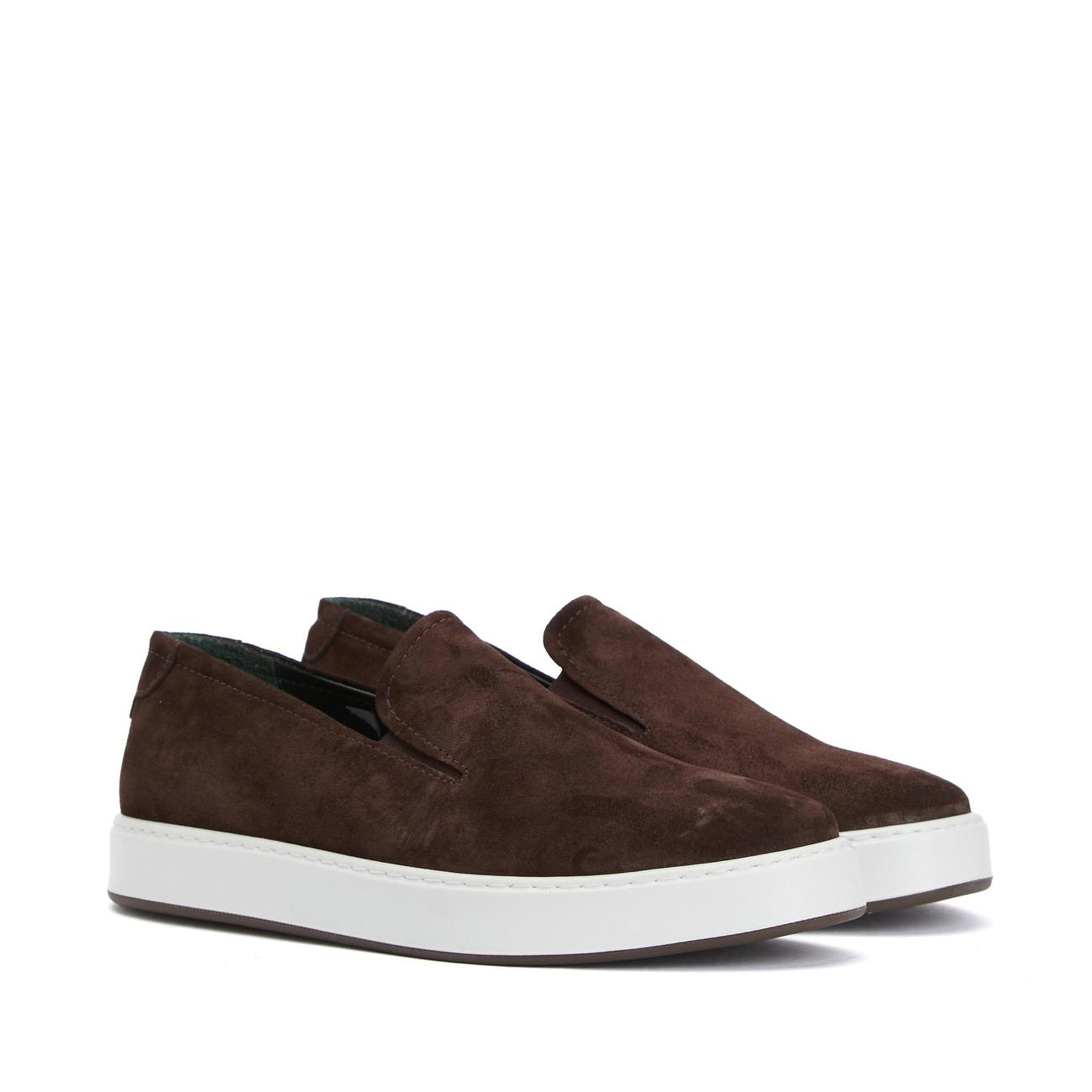 George Hogg Erkek Kahverengi Süet Loafer